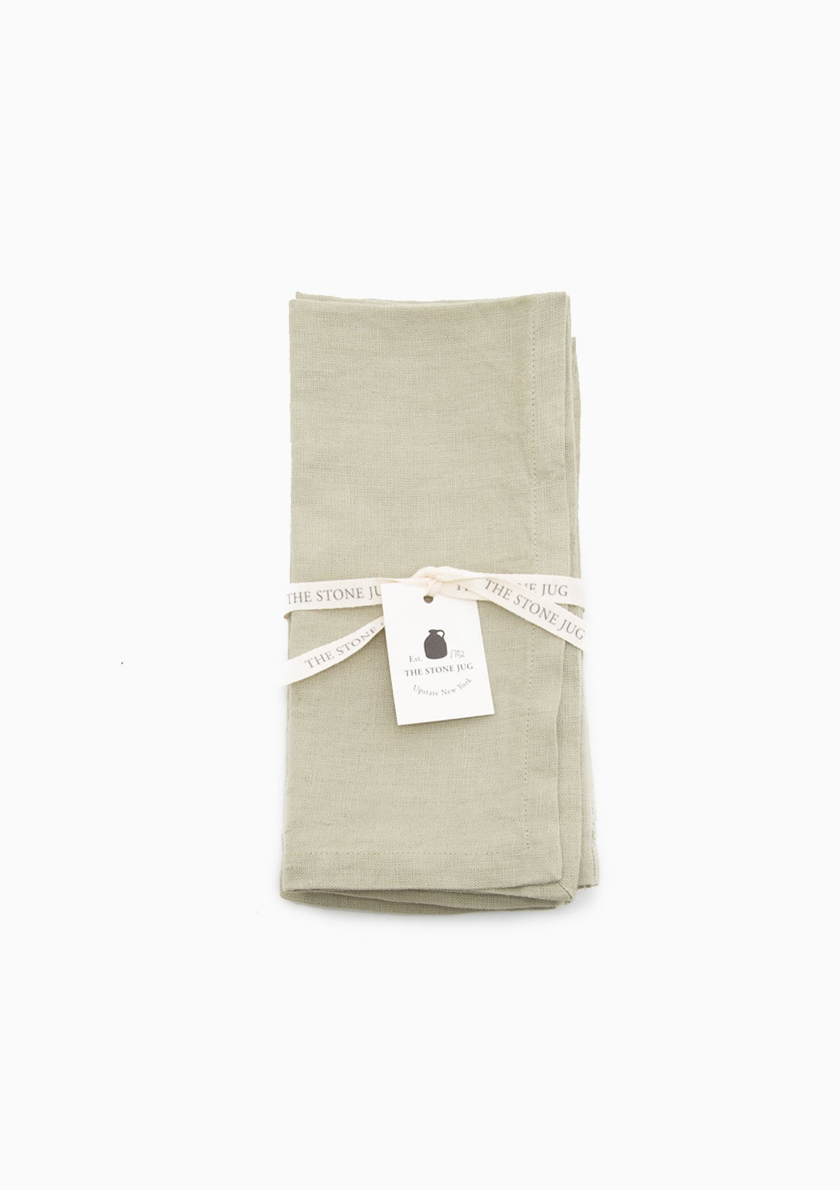 Sage Brush 100% Stone Washed Linen Napkin | Set Of 4