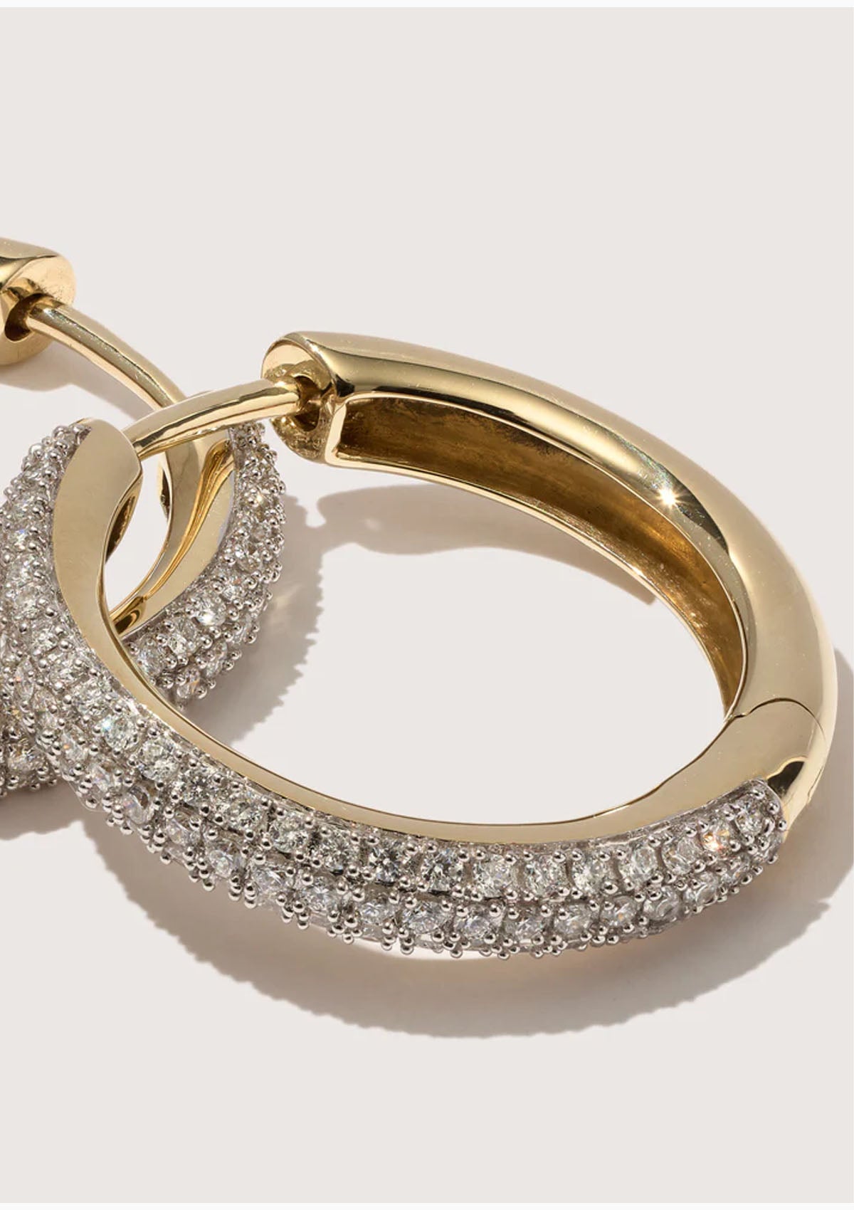 Diamond Quotidien Hoops | Gold