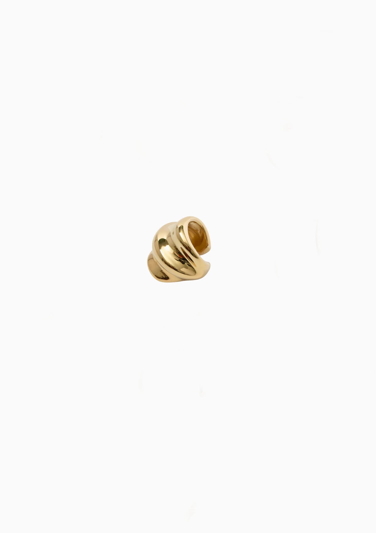 Wave Ear Cuff | Gold