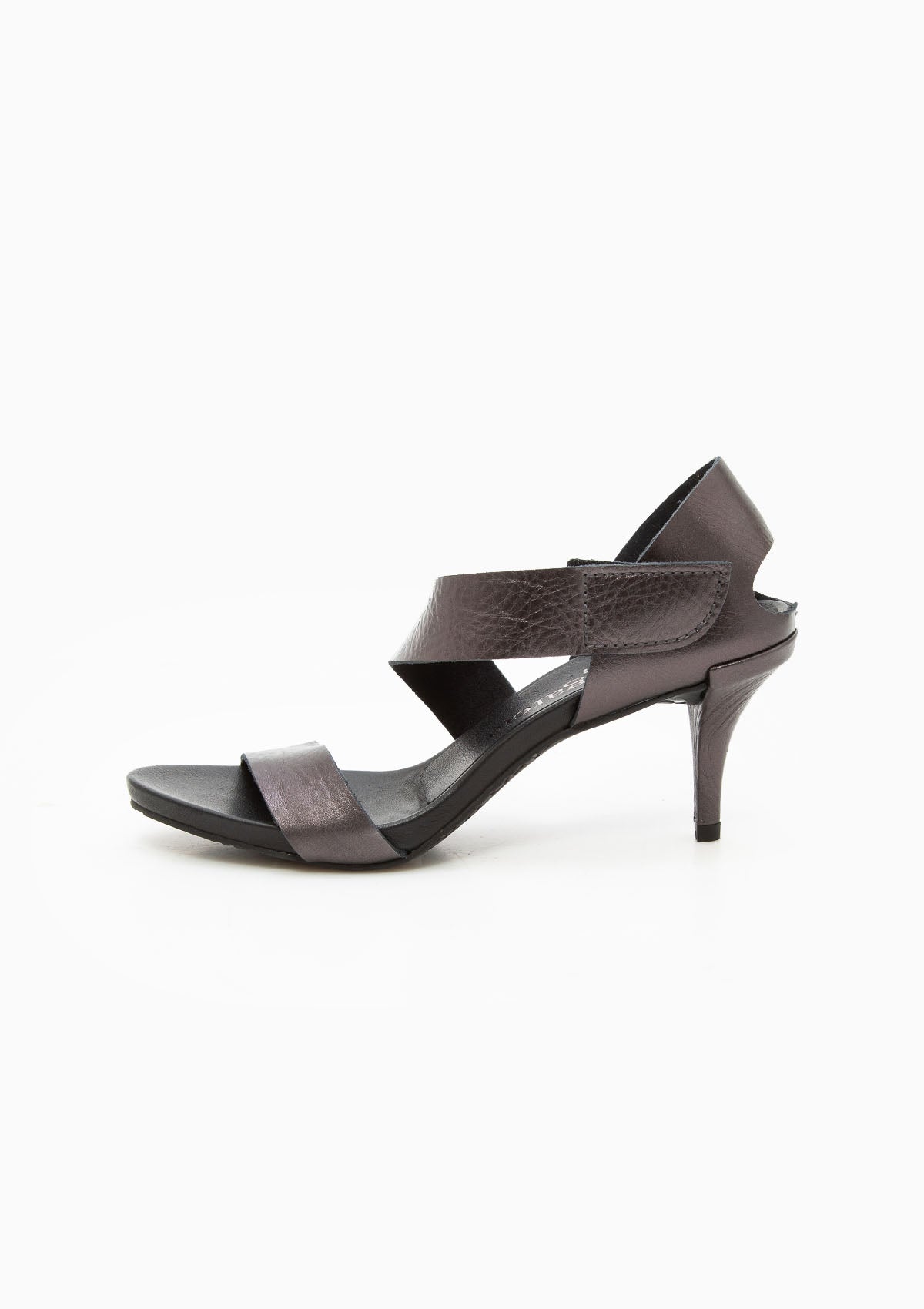 West Heel | Antracite Cervo Lame