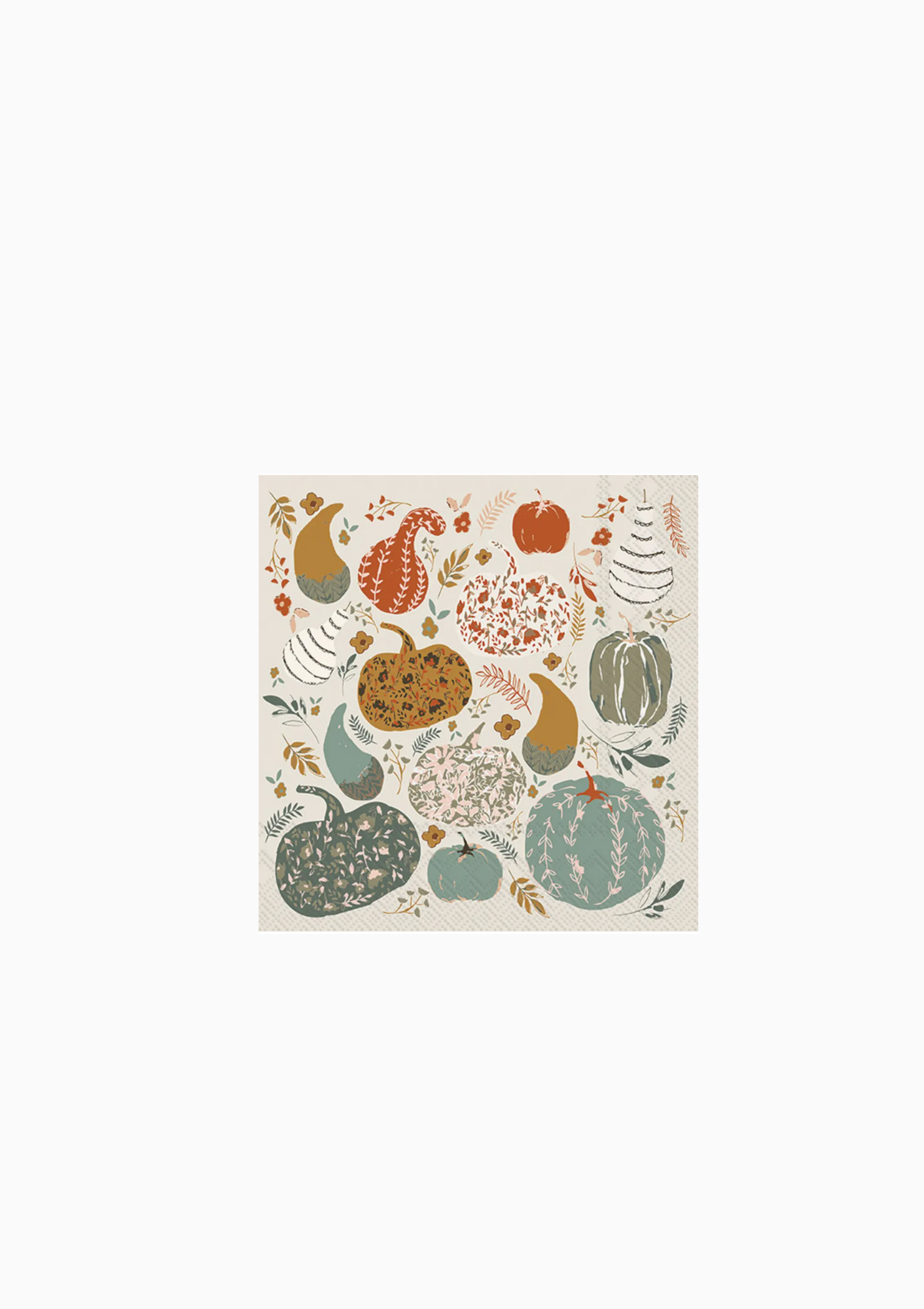 Pumpkin Patch Classic Fall Cocktail Napkin | Pack Of 20