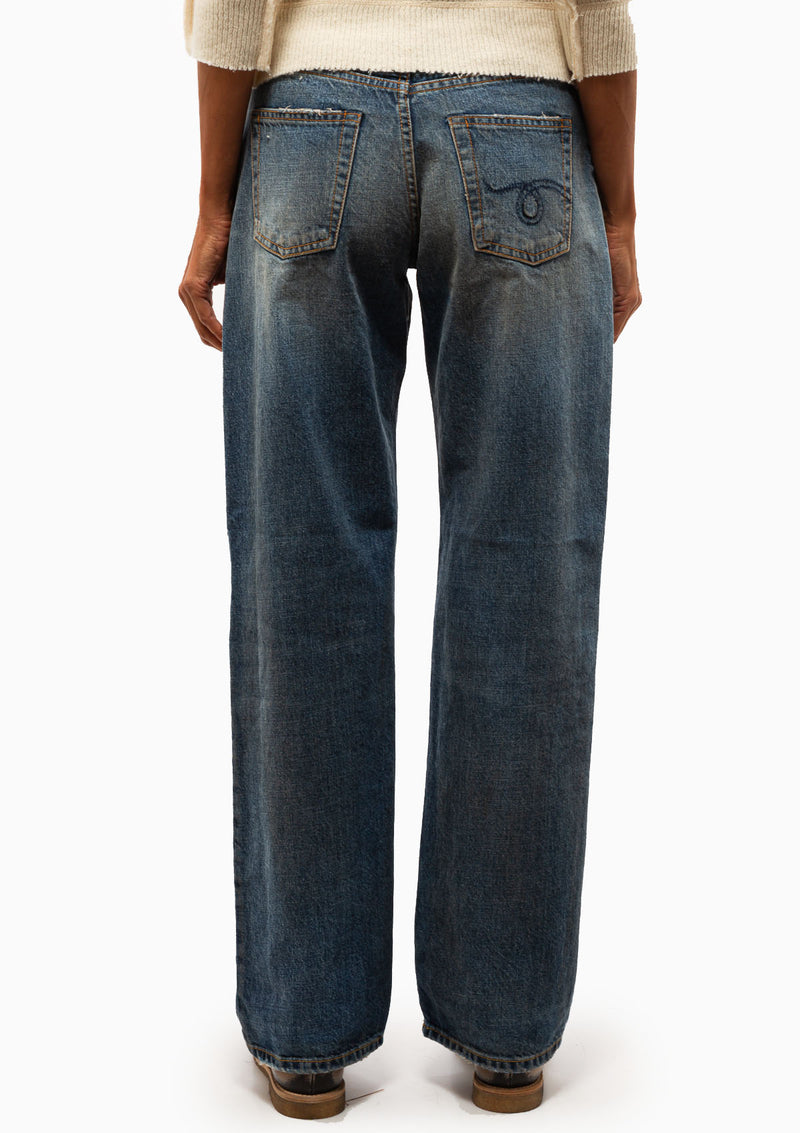 Alice Slim Straight Leg Jean | Amber Blue