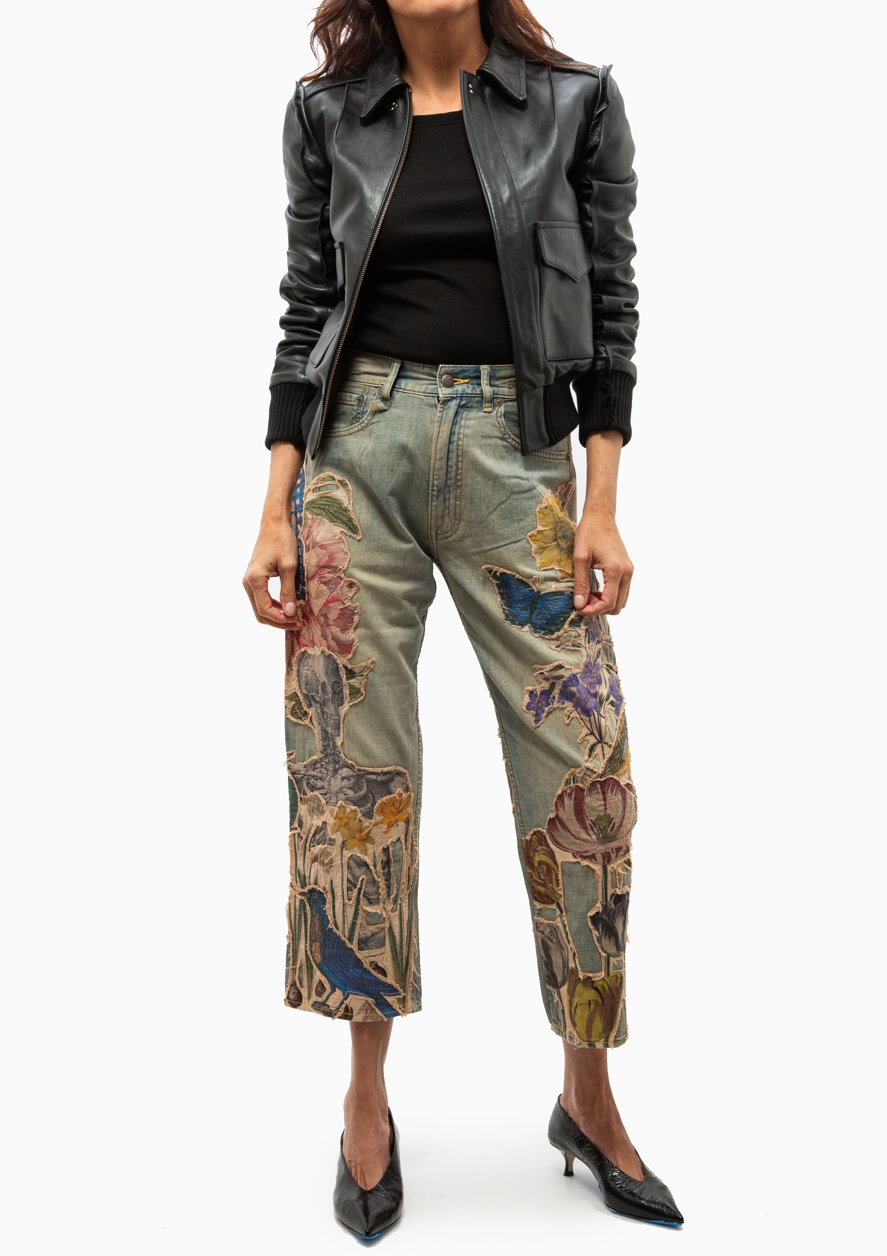 X-BF Jean | Applique Denim