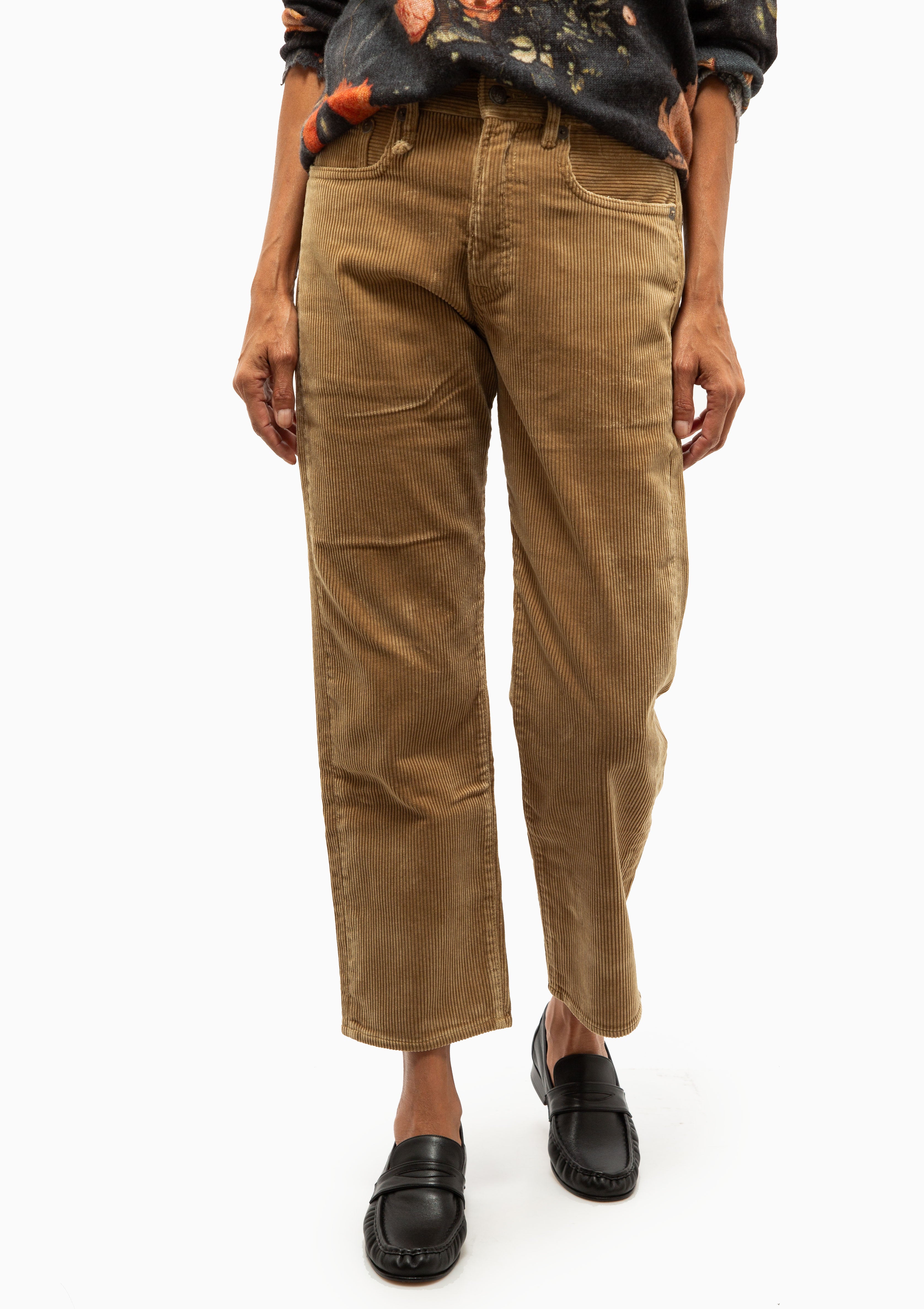 Boyfriend Jean | Heavy Tan Cord