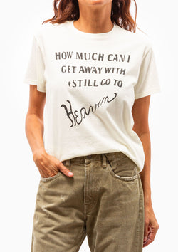 How Much Can I Get Away With Boy Tee | Ecru