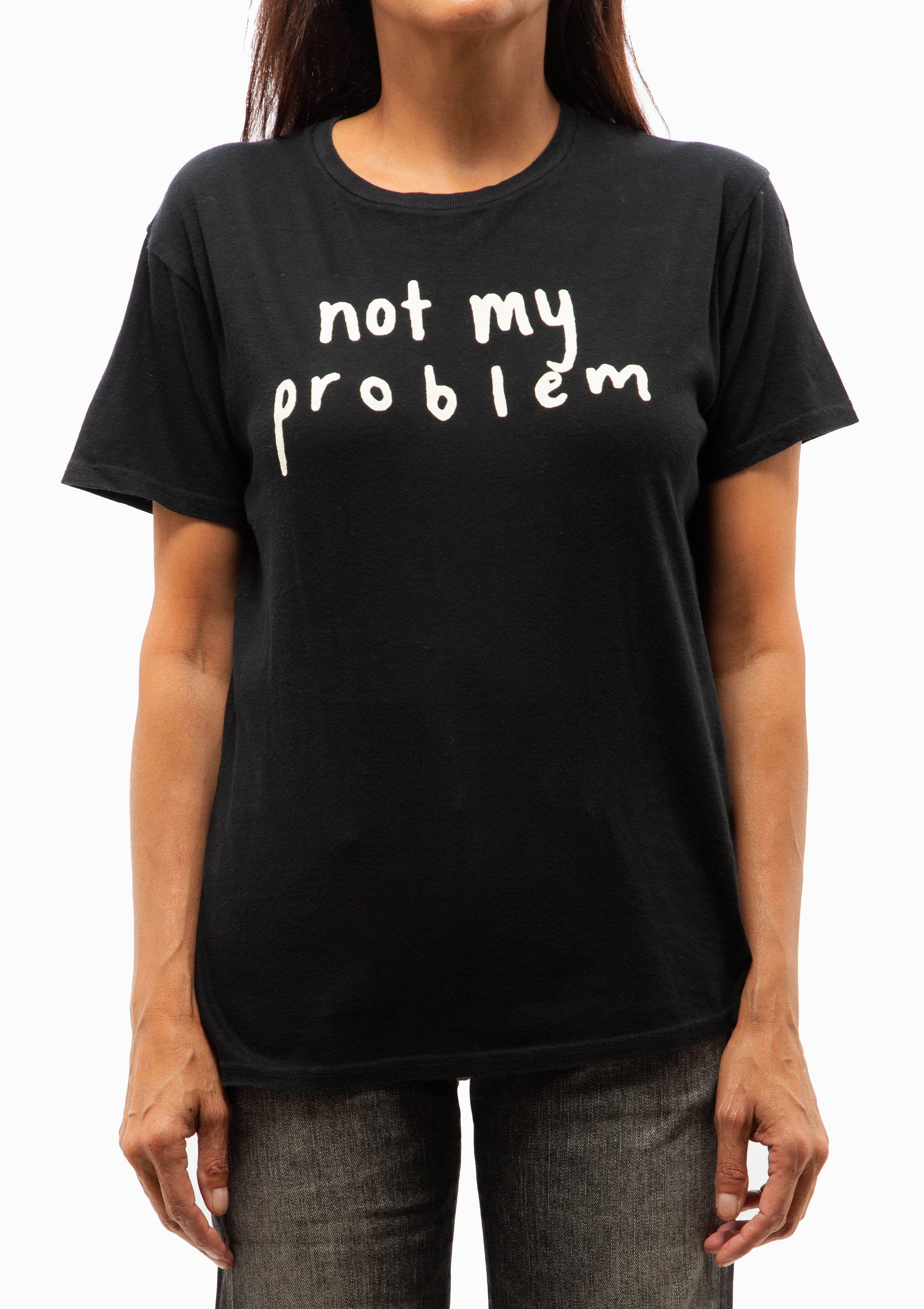 Not My Problem Boy T | Black