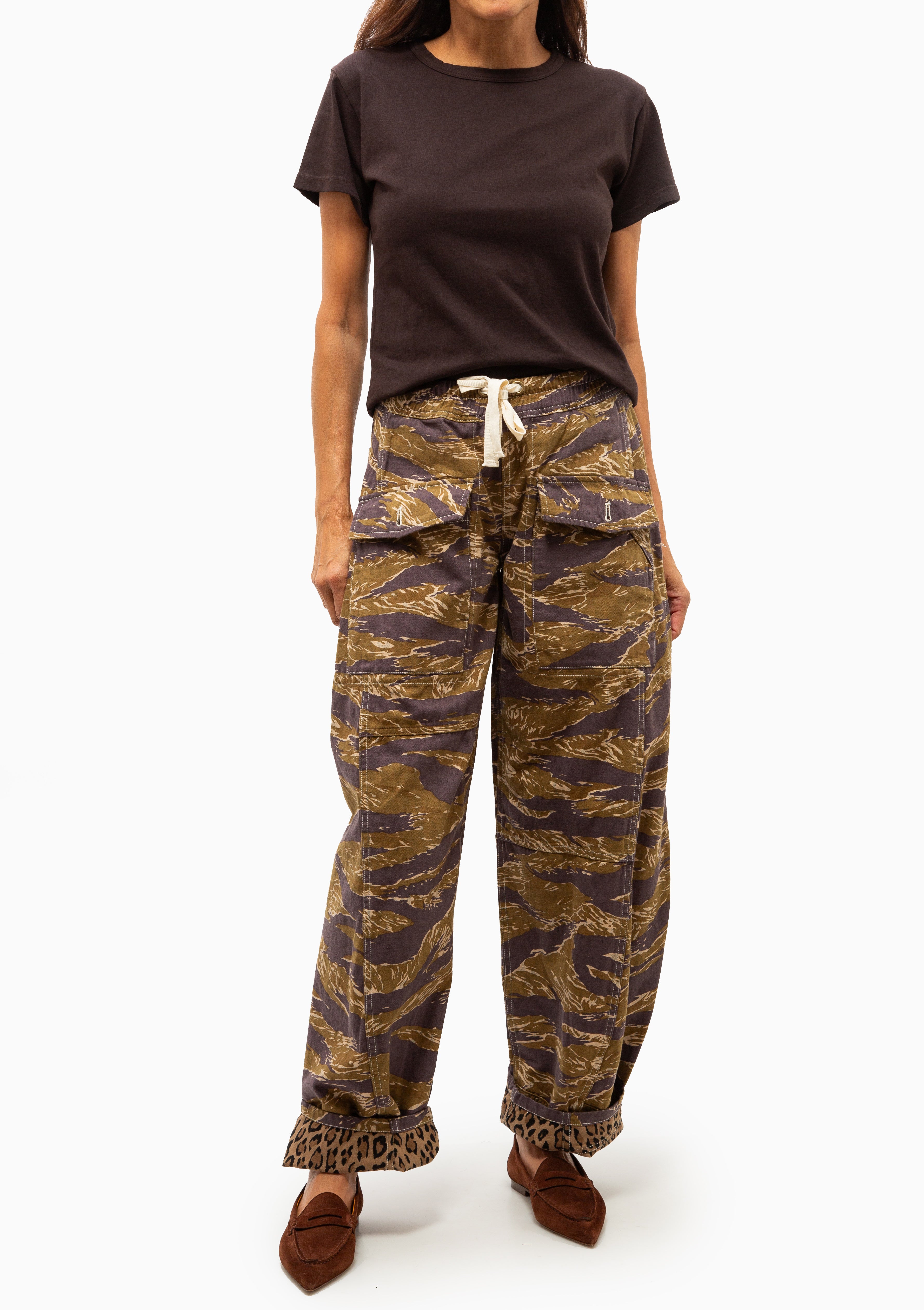 Reversible Utility Pant | Green Camo