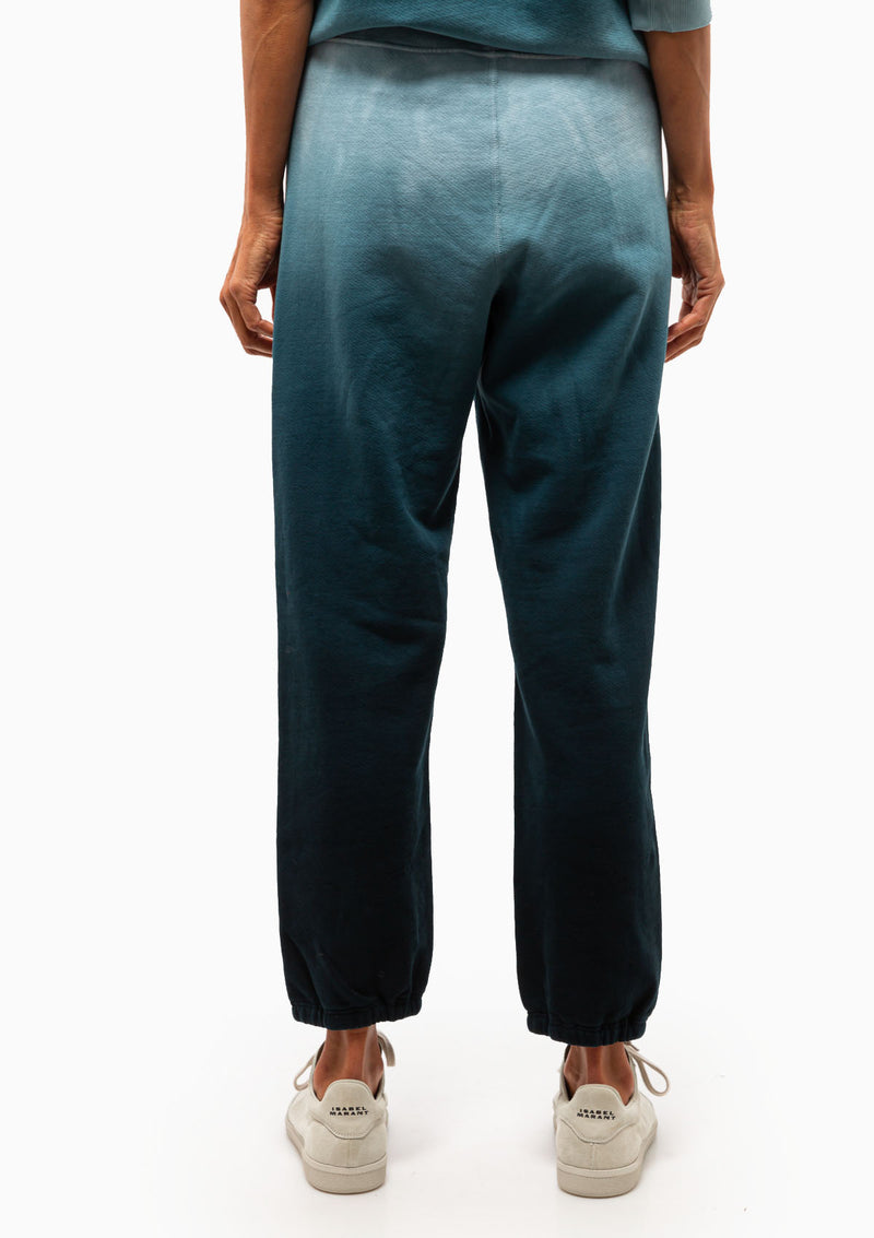 Dip Dye Topanga Pant | Teal Mist