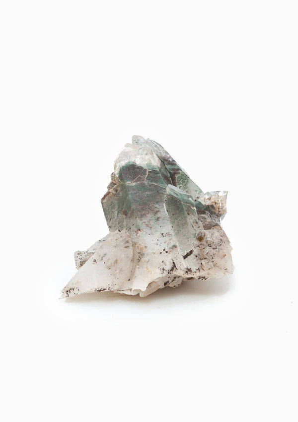 Himalayan Garden Quartz Crystal 4 | Hematite & Chlorite