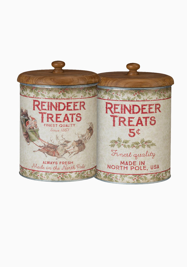 Reindeer Treats Canister