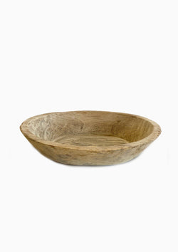 Rustic Wood Bowl | Large