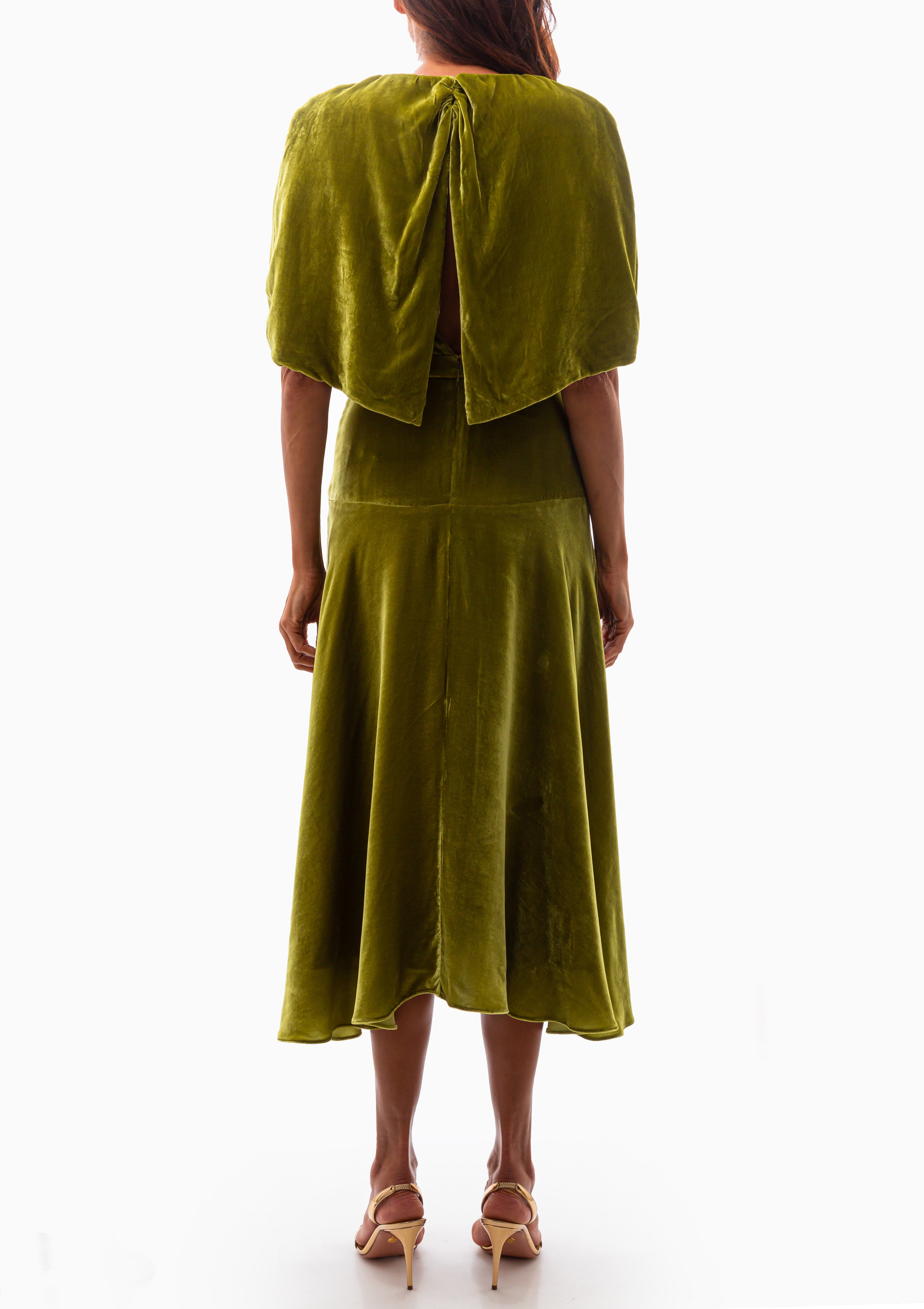 Celeste Dress | Chartreuse