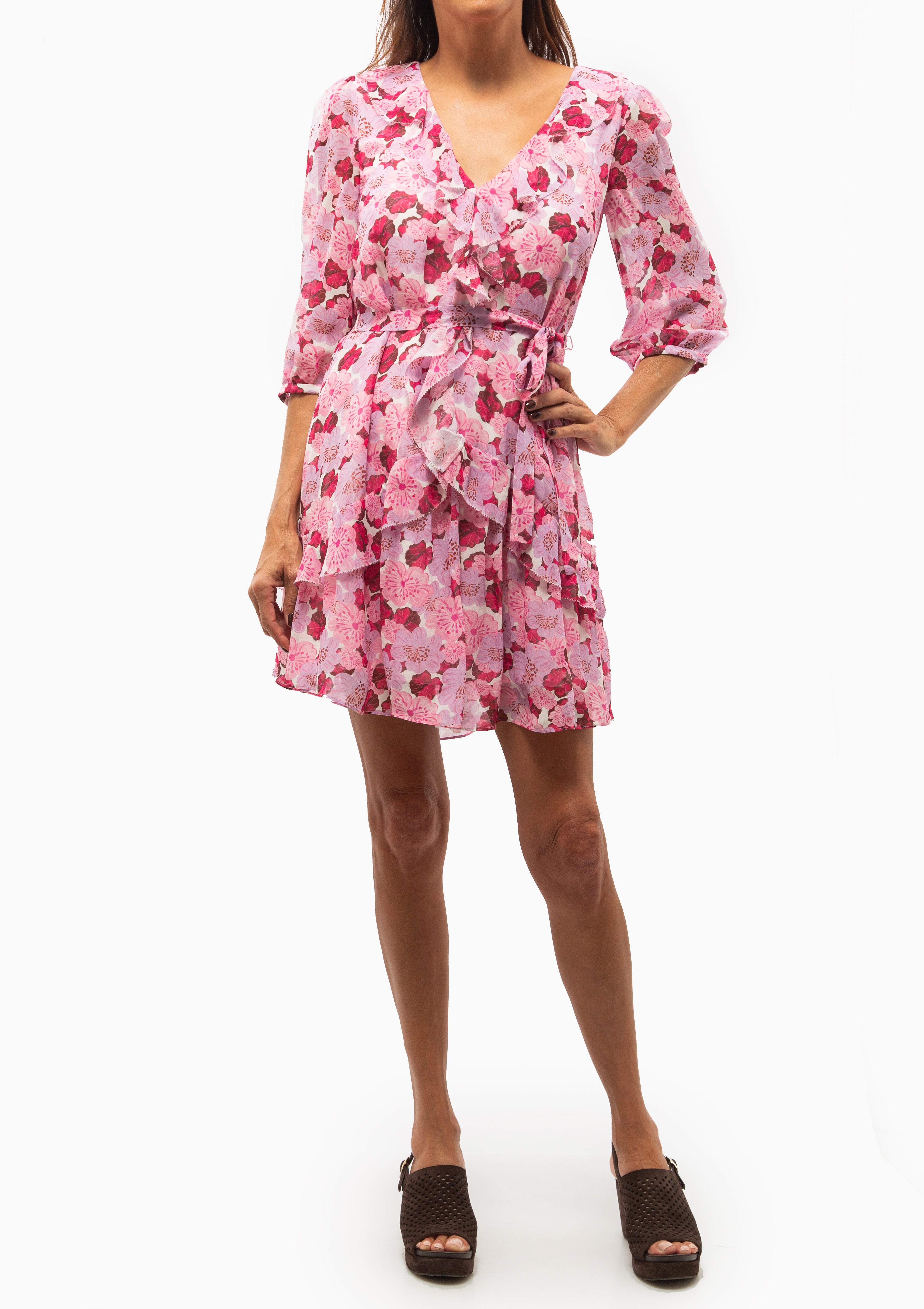 Ellie Short Dress | Windflower Rose