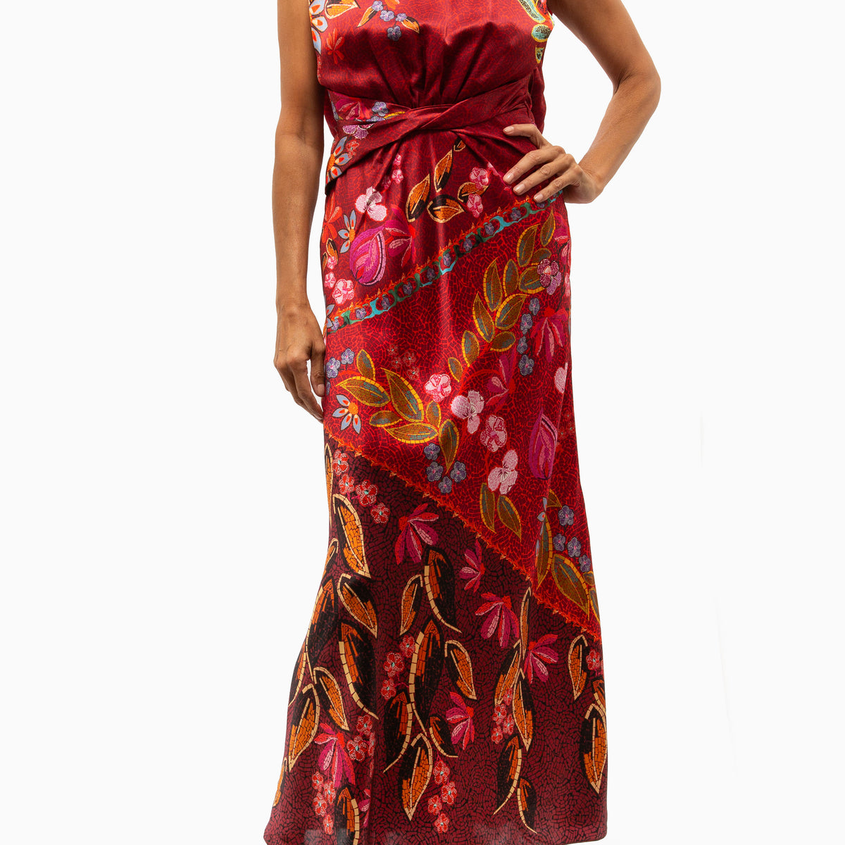 Gwen Dress | Garnet Terrazzo Gwen Dress | Garnet Terrazzo