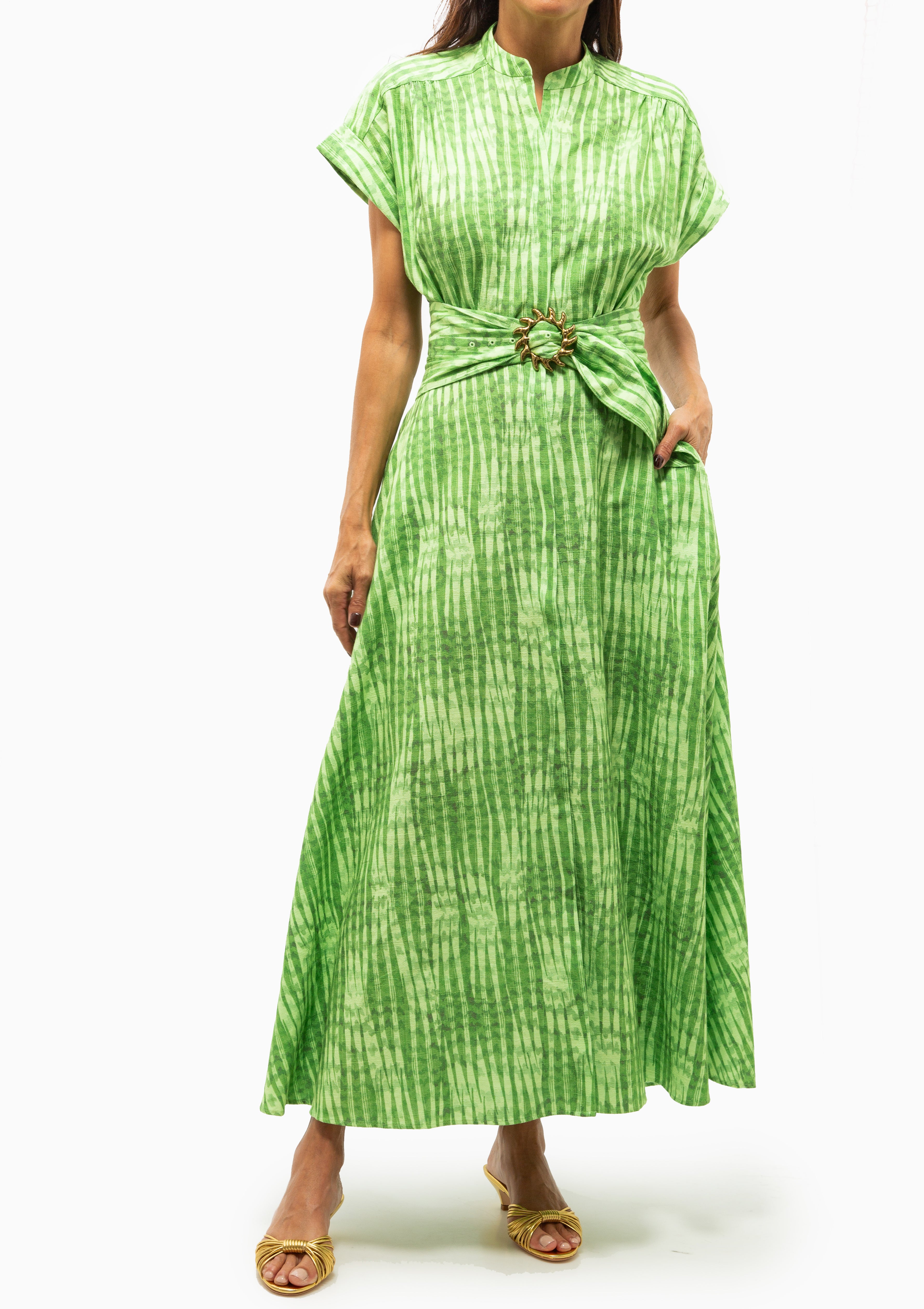 Neesha C Dress | Tide Pistachio