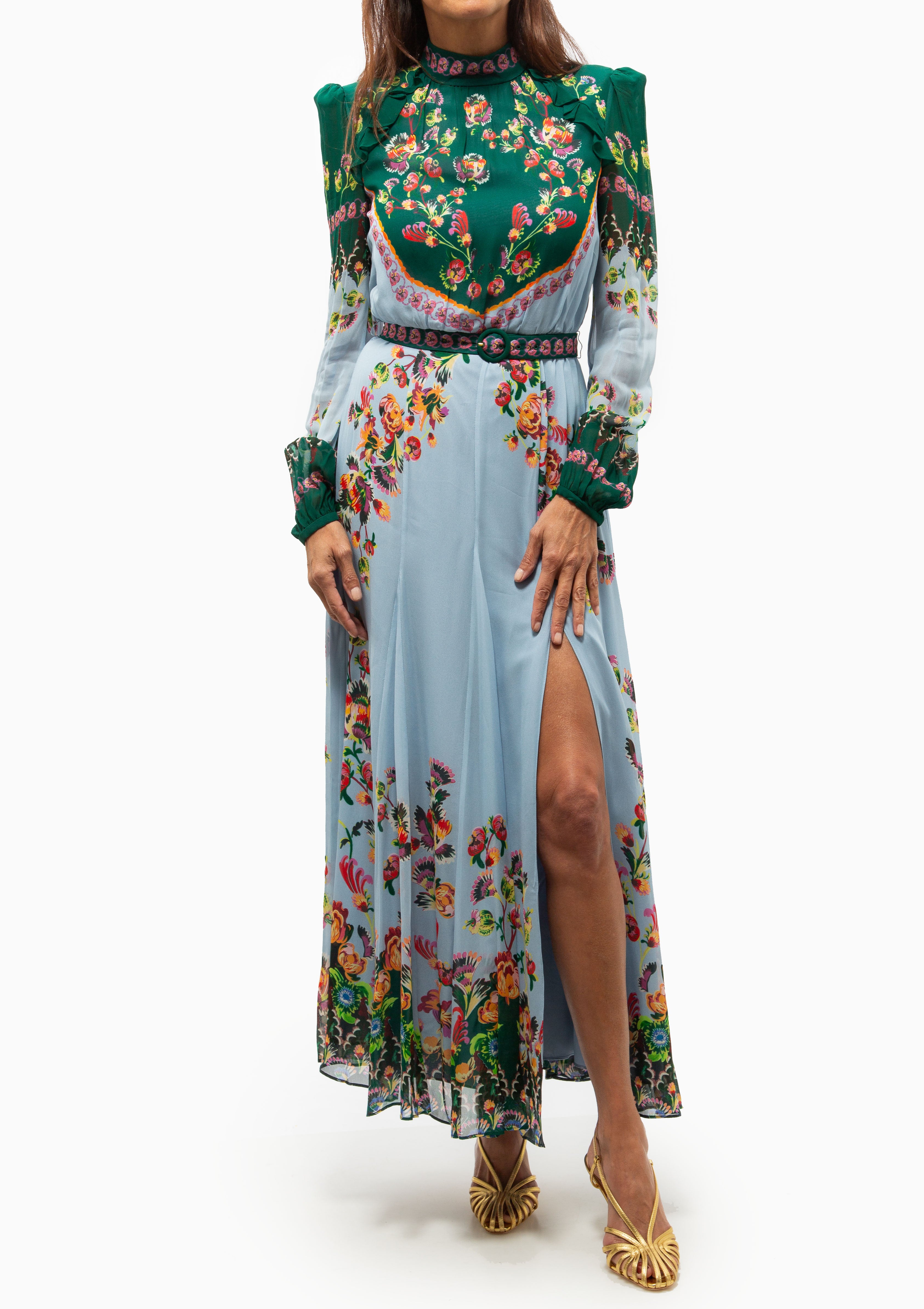 Jacqui B Dress | Saffier Trellis