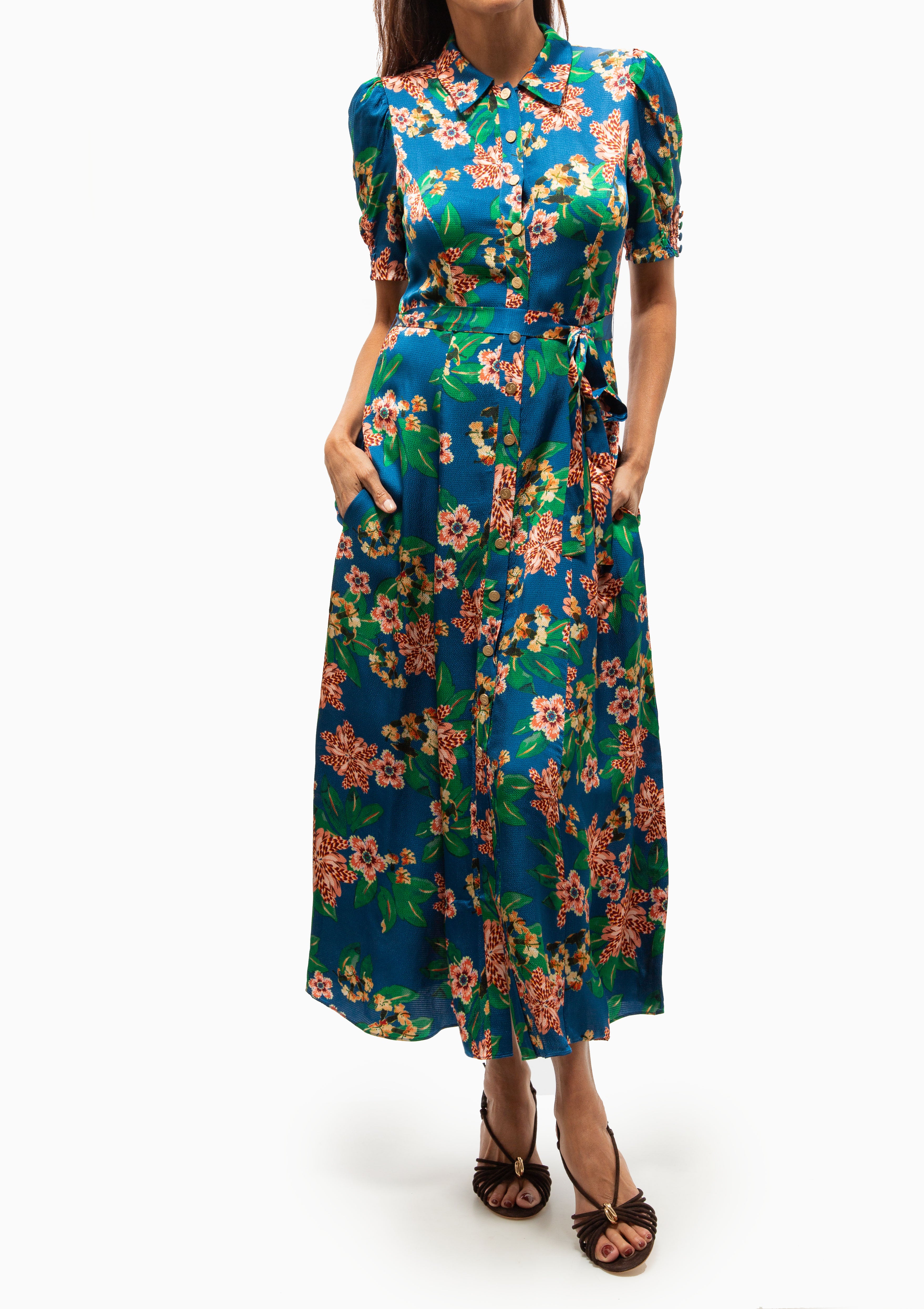 Vanessa D Dress | Flori Sapphire