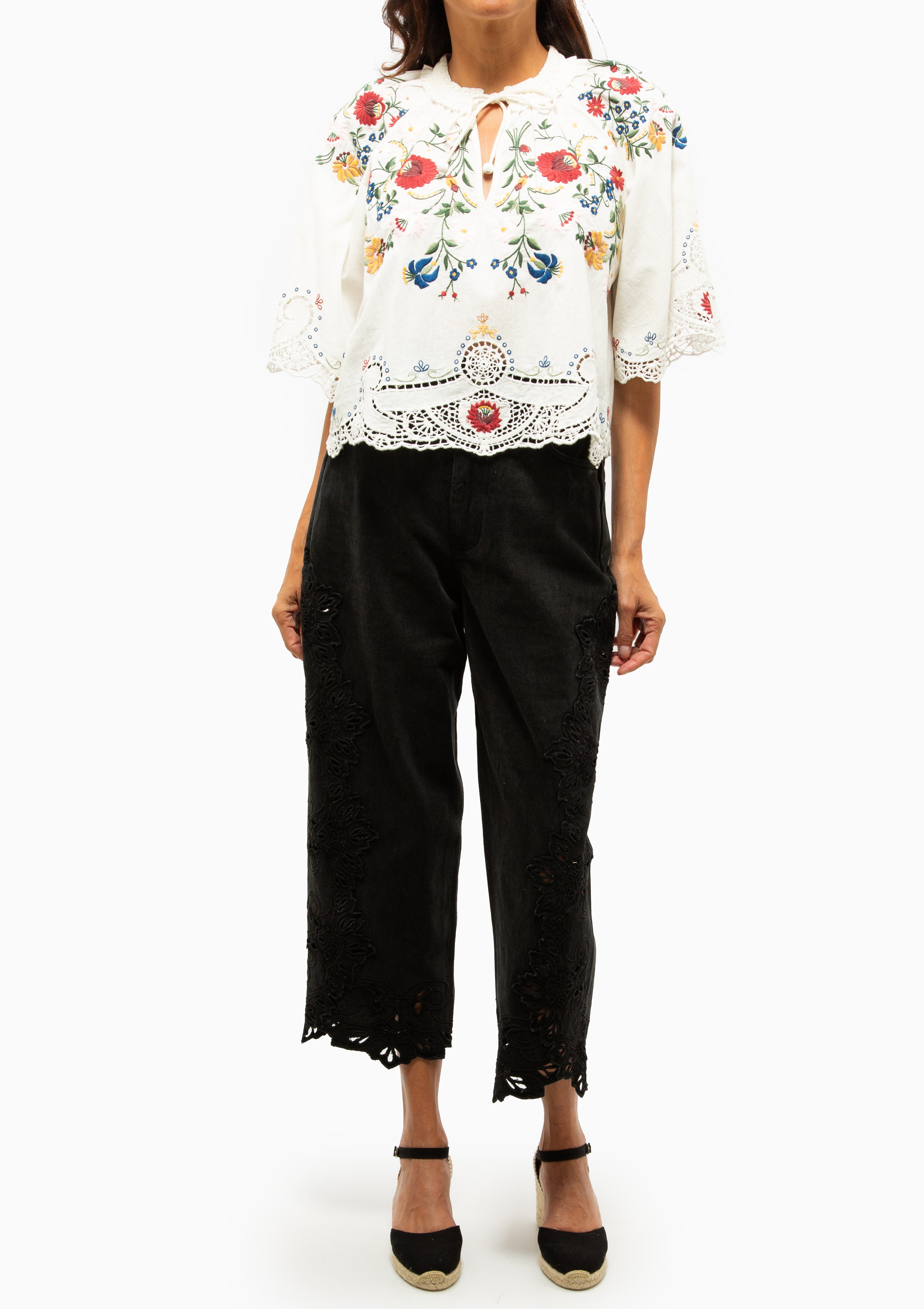Cavina Denim Jeans | Black