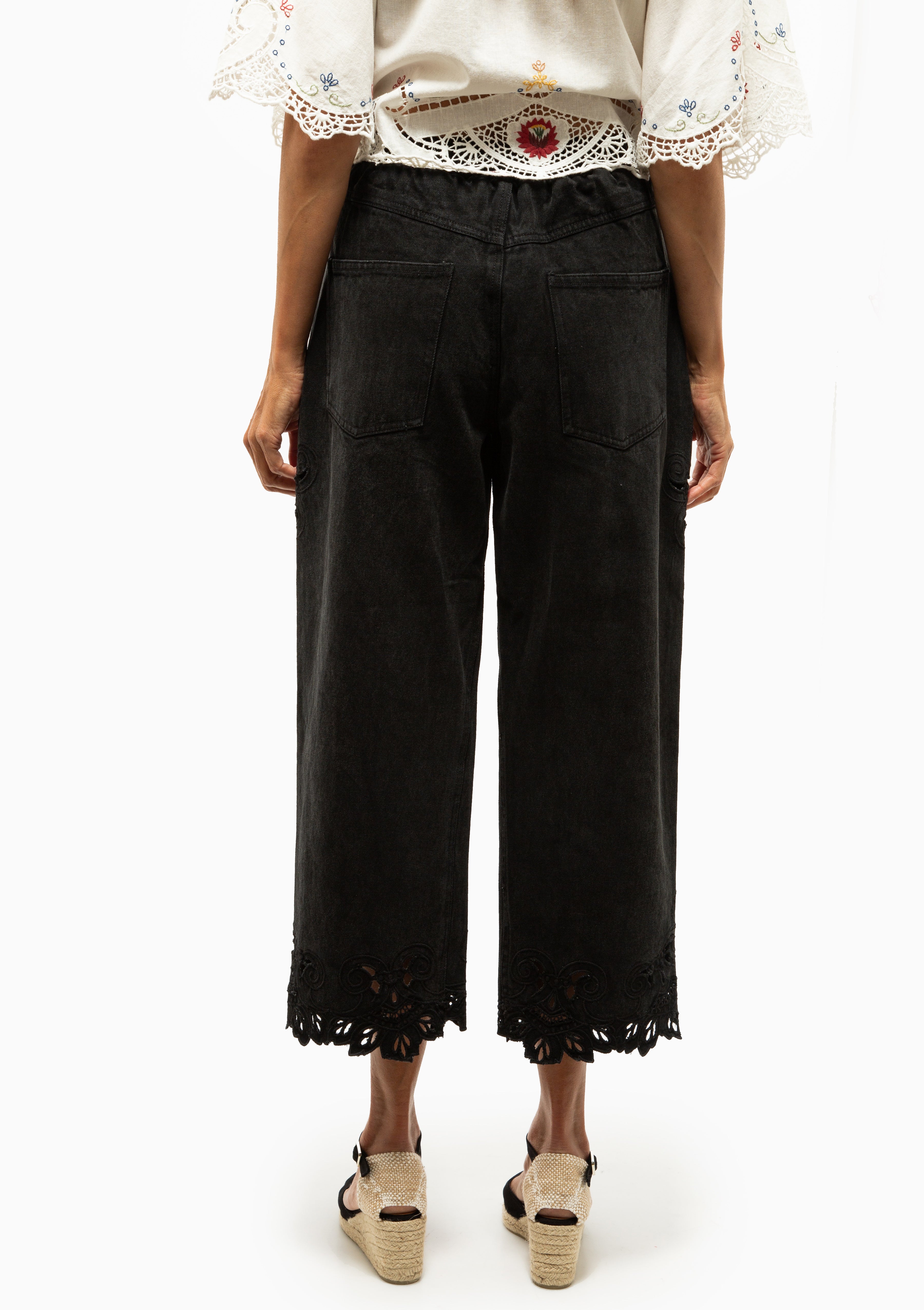 Cavina Denim Jeans | Black