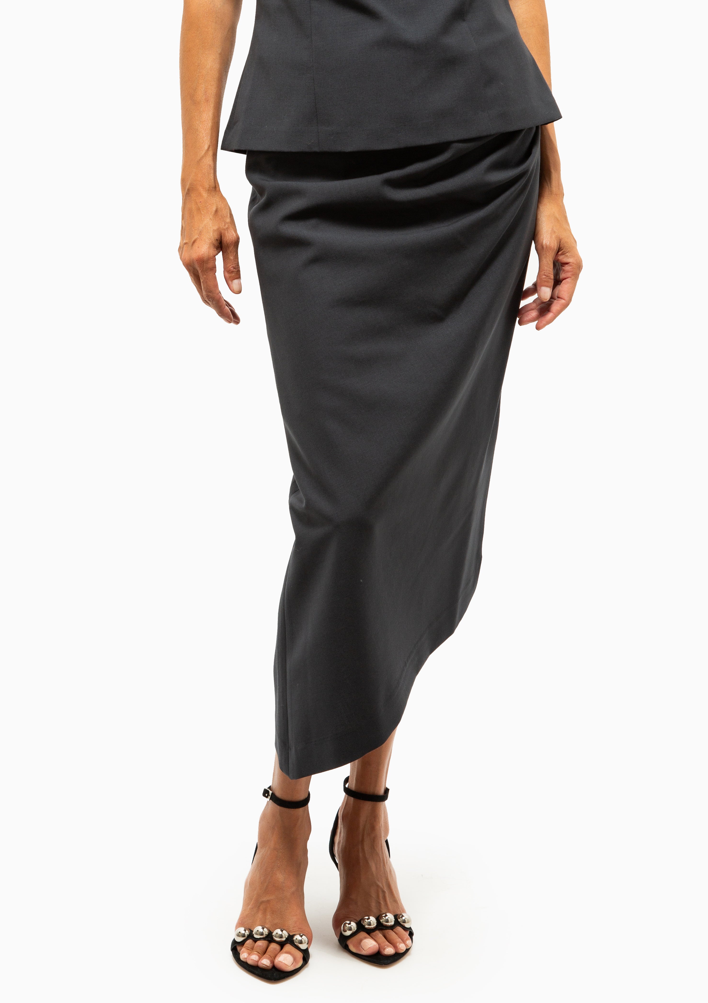 Asymmetrical Skirt | Iron