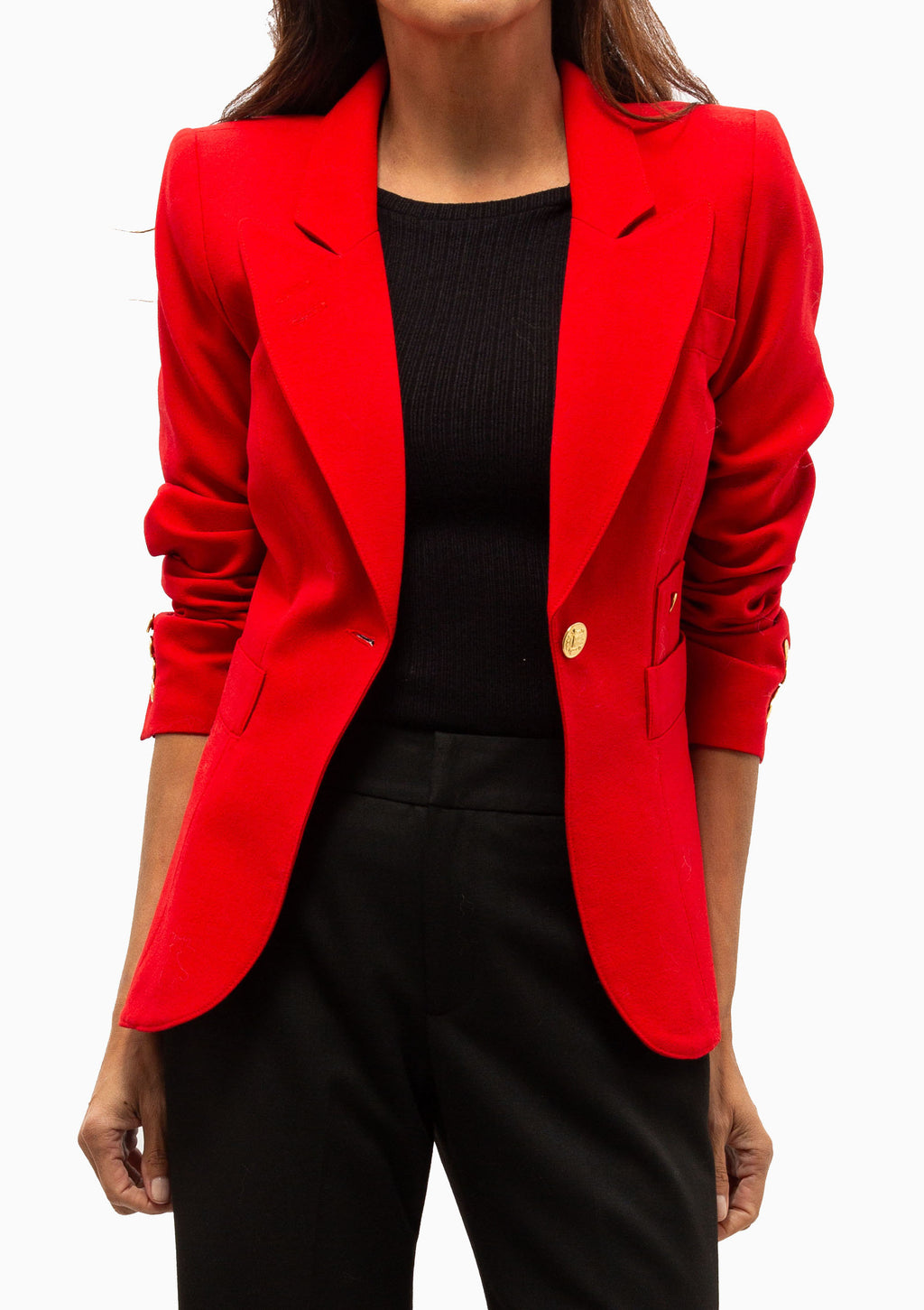 womens red dress jackets Women's Red Long Coat Formal Dress, Elegant Double Breasted Coat for Office and Events 30