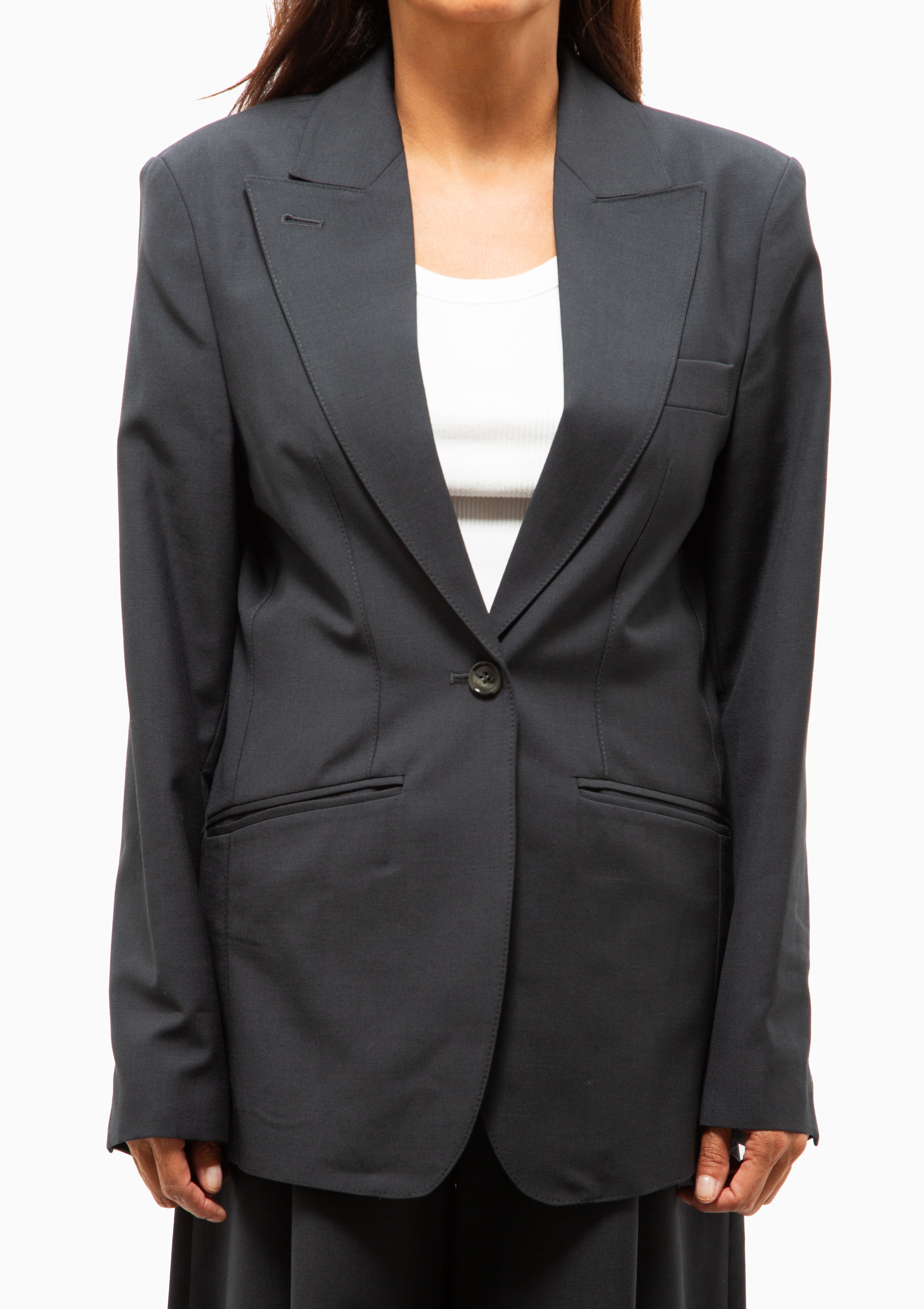 Oversized Layered Blazer | Iron