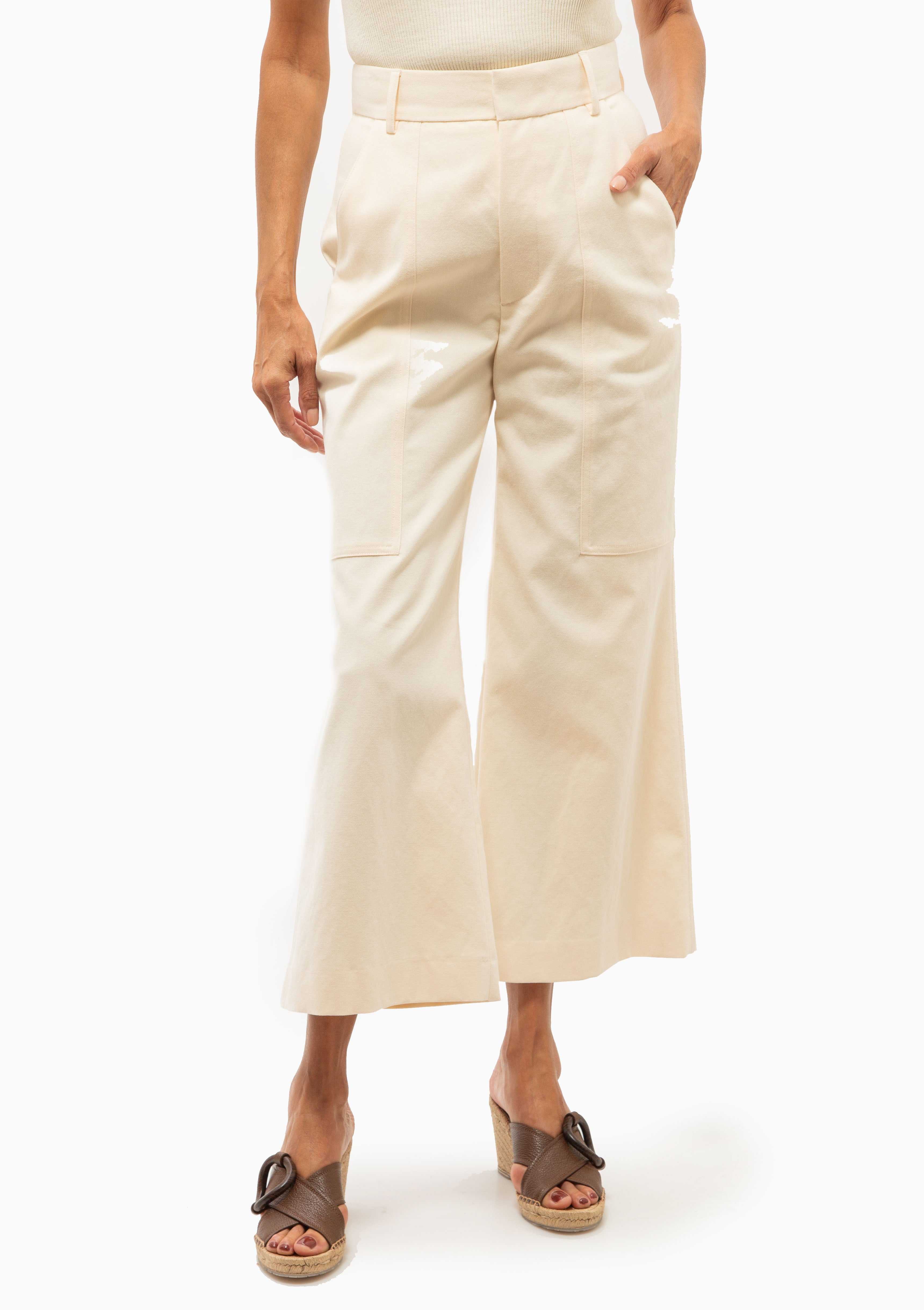 Utility Culotte | Ecru