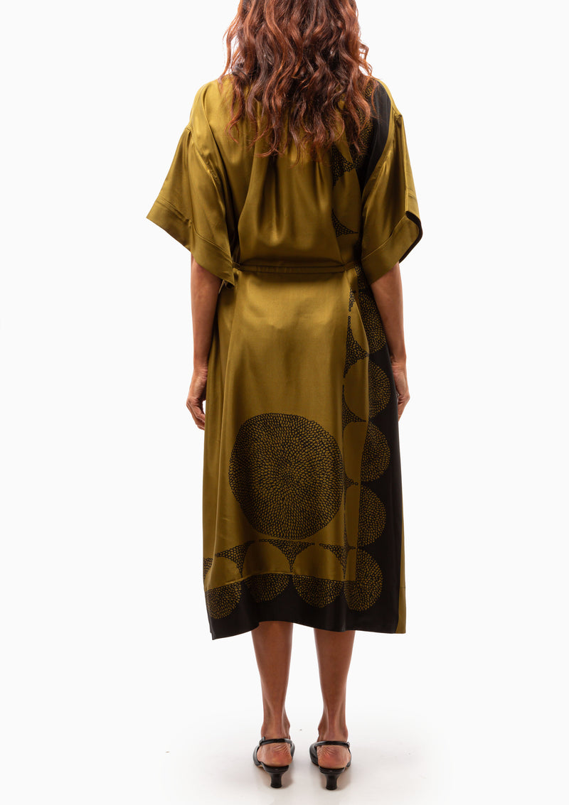 Athena Dress | Khaki/ Nior