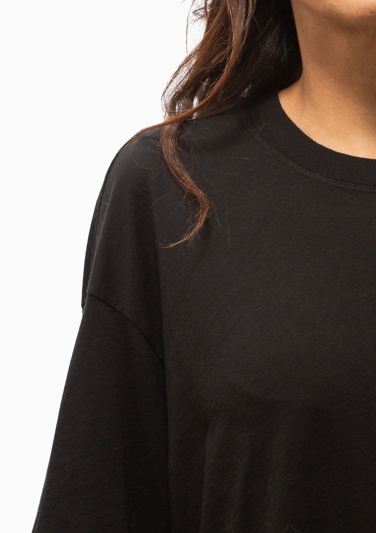Oversized Boxy T-Shirt | Black