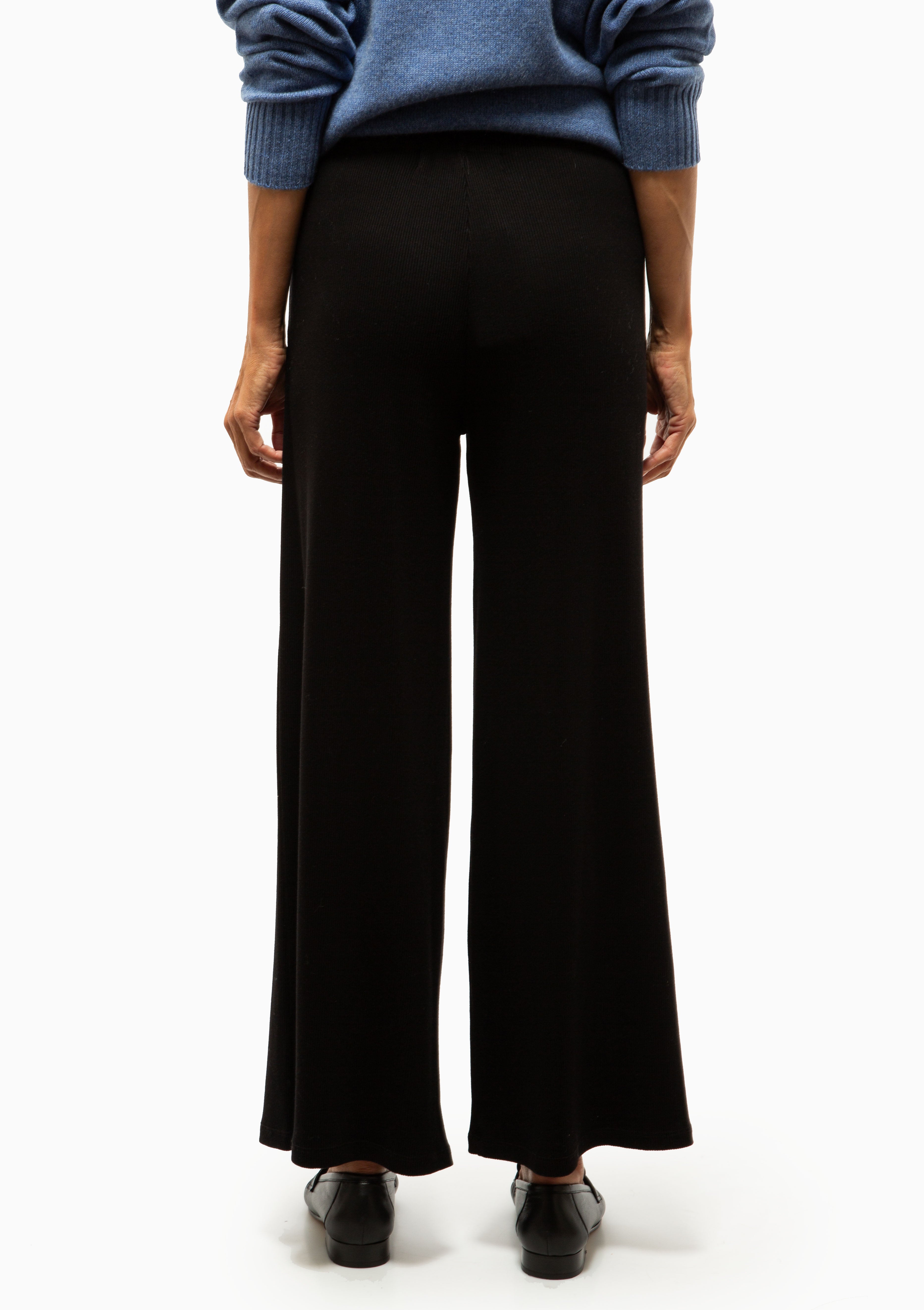 Rib Culotte | Black