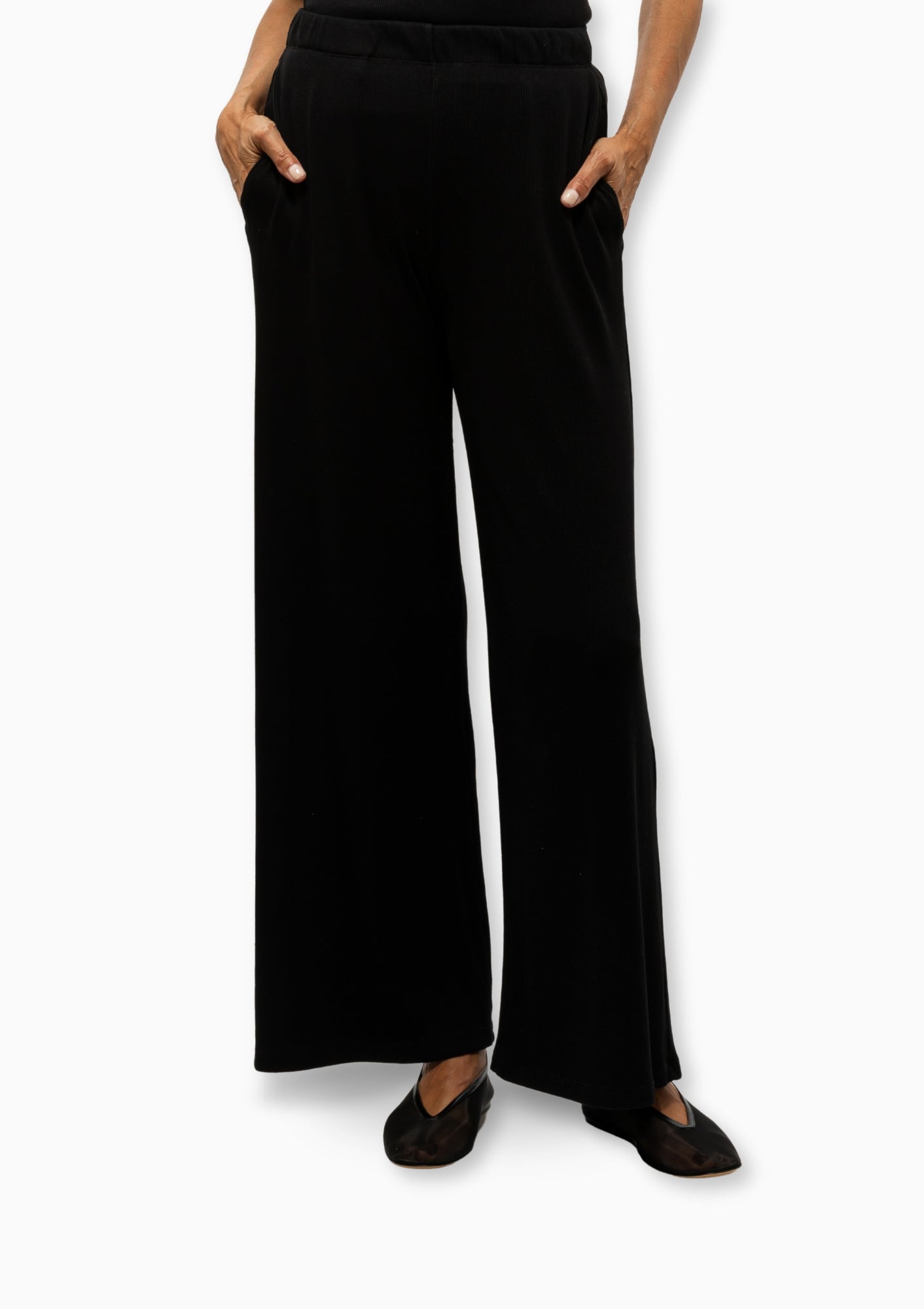 Rib Culotte | Black