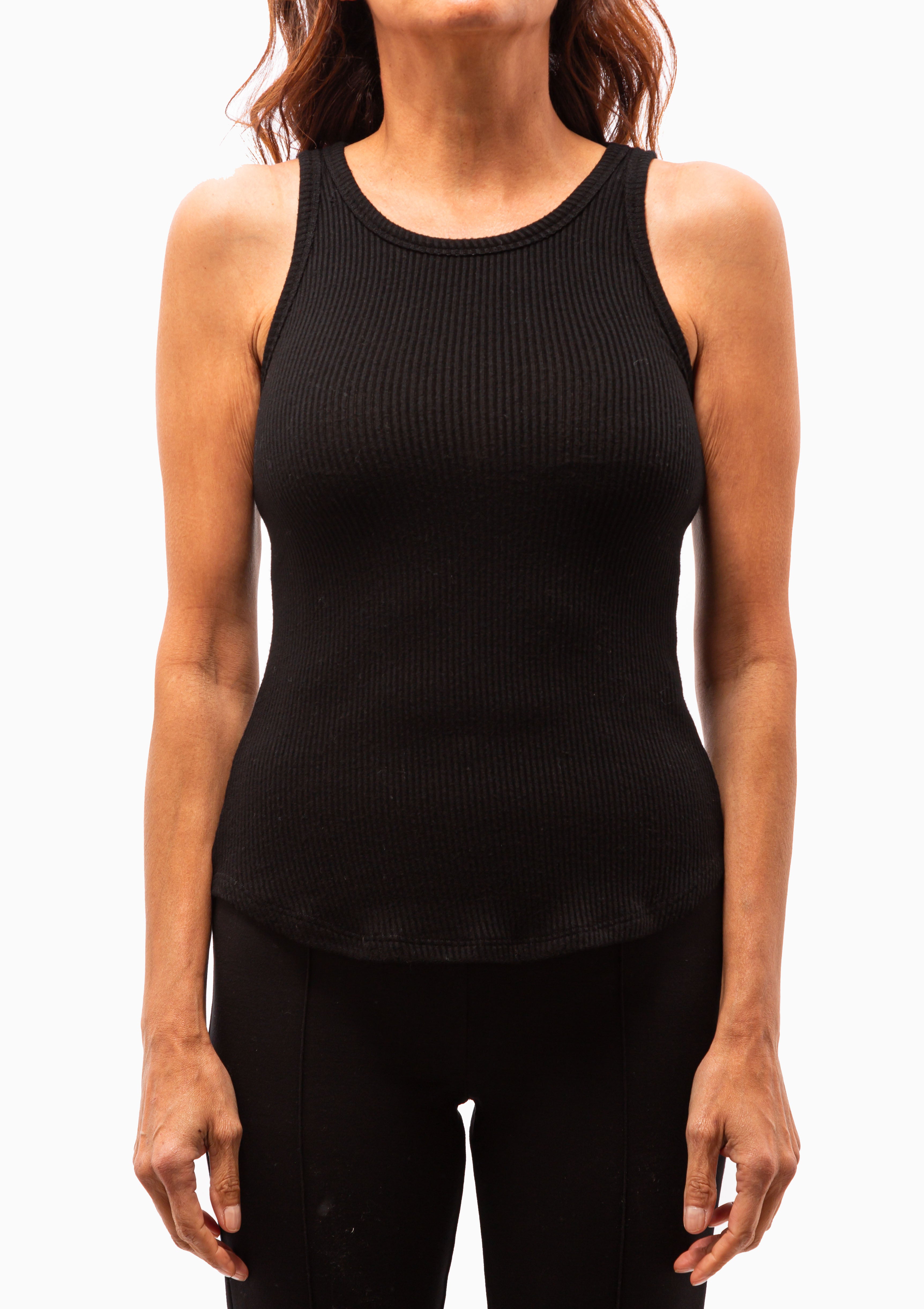 Jameela Racerback Tank | Black