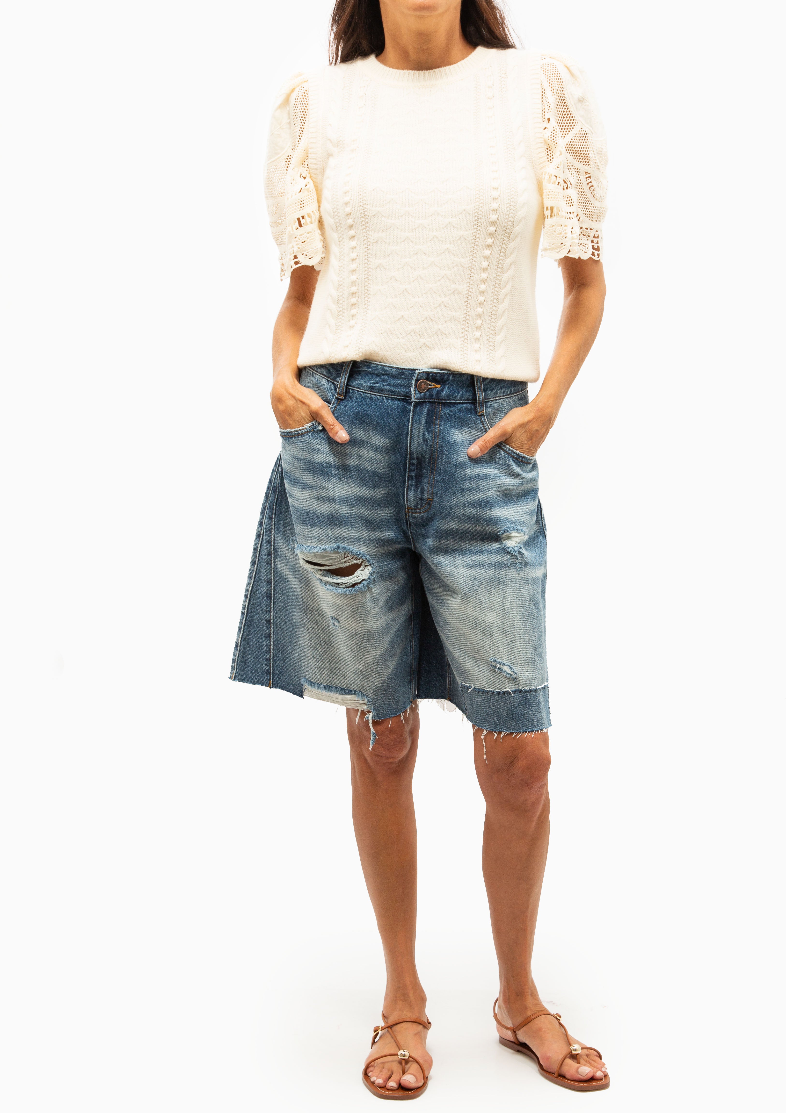 Milene Shorts | Blue