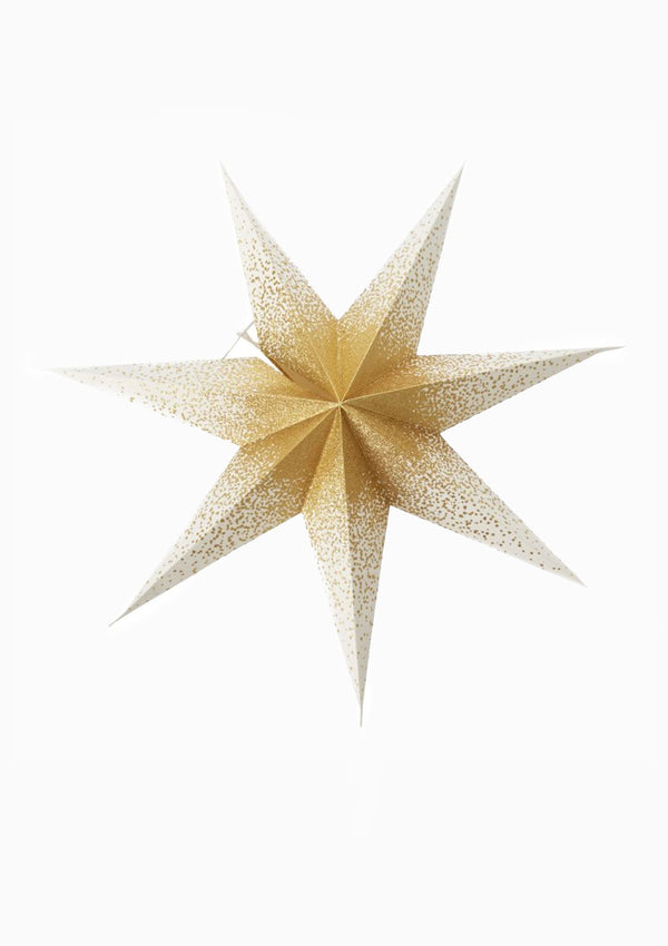 Shimmering Paper Star | 22.5" x 4.75"