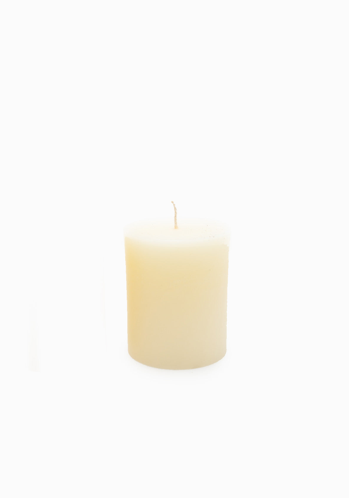 Standard Pillar Candle | Cream, 3" x 4"