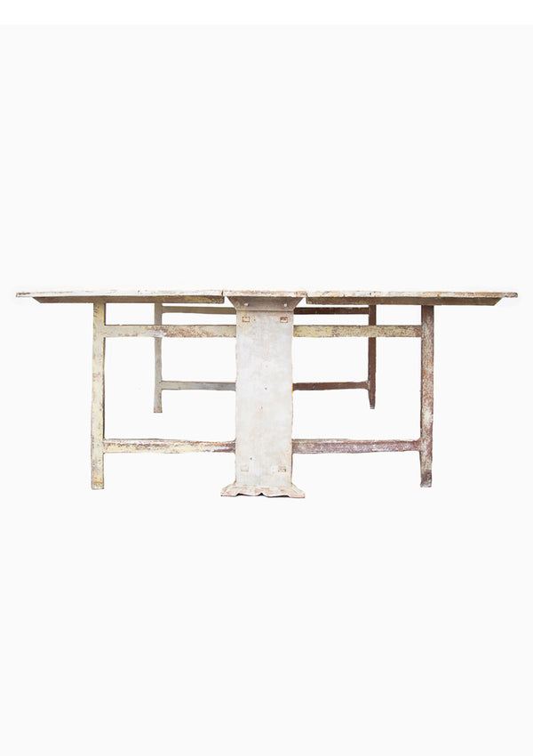 Swedish Gate Leg Table, 1850's | 65.25” x 46.5” x 29.5”