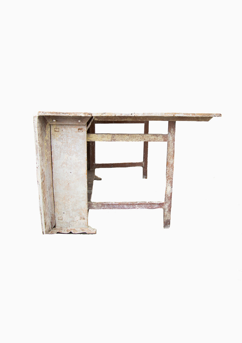 Swedish Gate Leg Table, 1850's | 65.25” x 46.5” x 29.5”