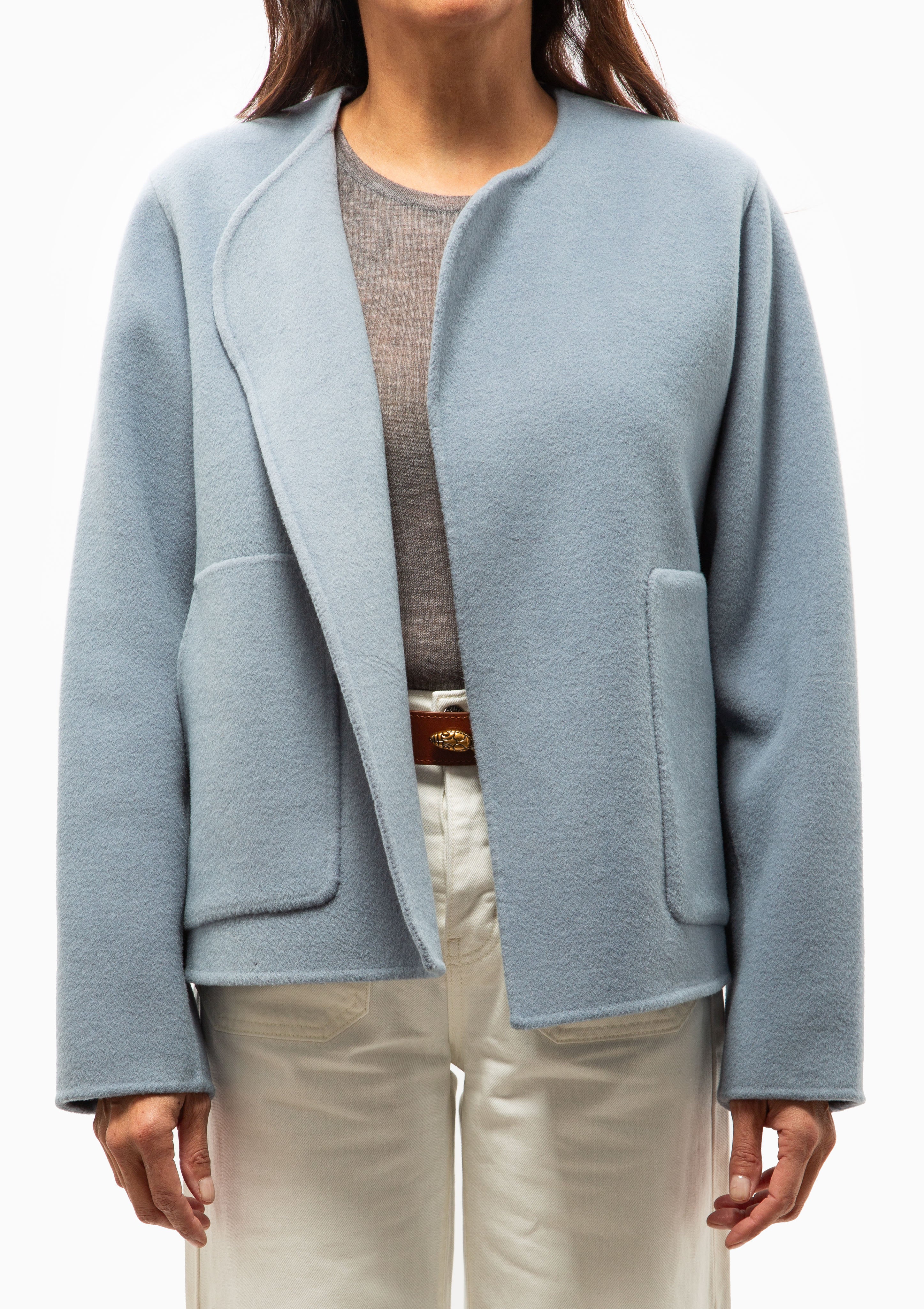 Chann Jacket | Bleu Gris