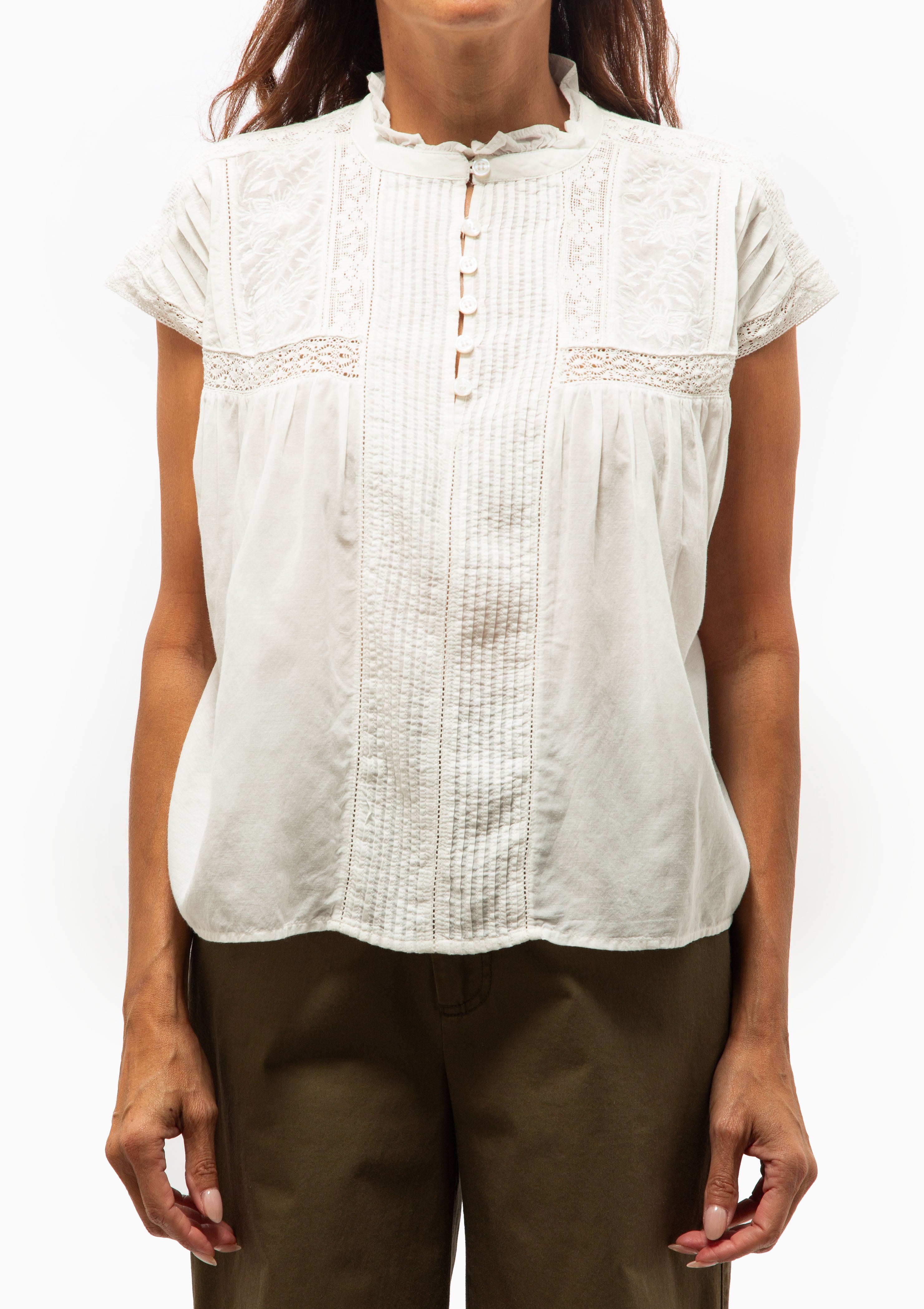 Ganu Blouse | Blanc