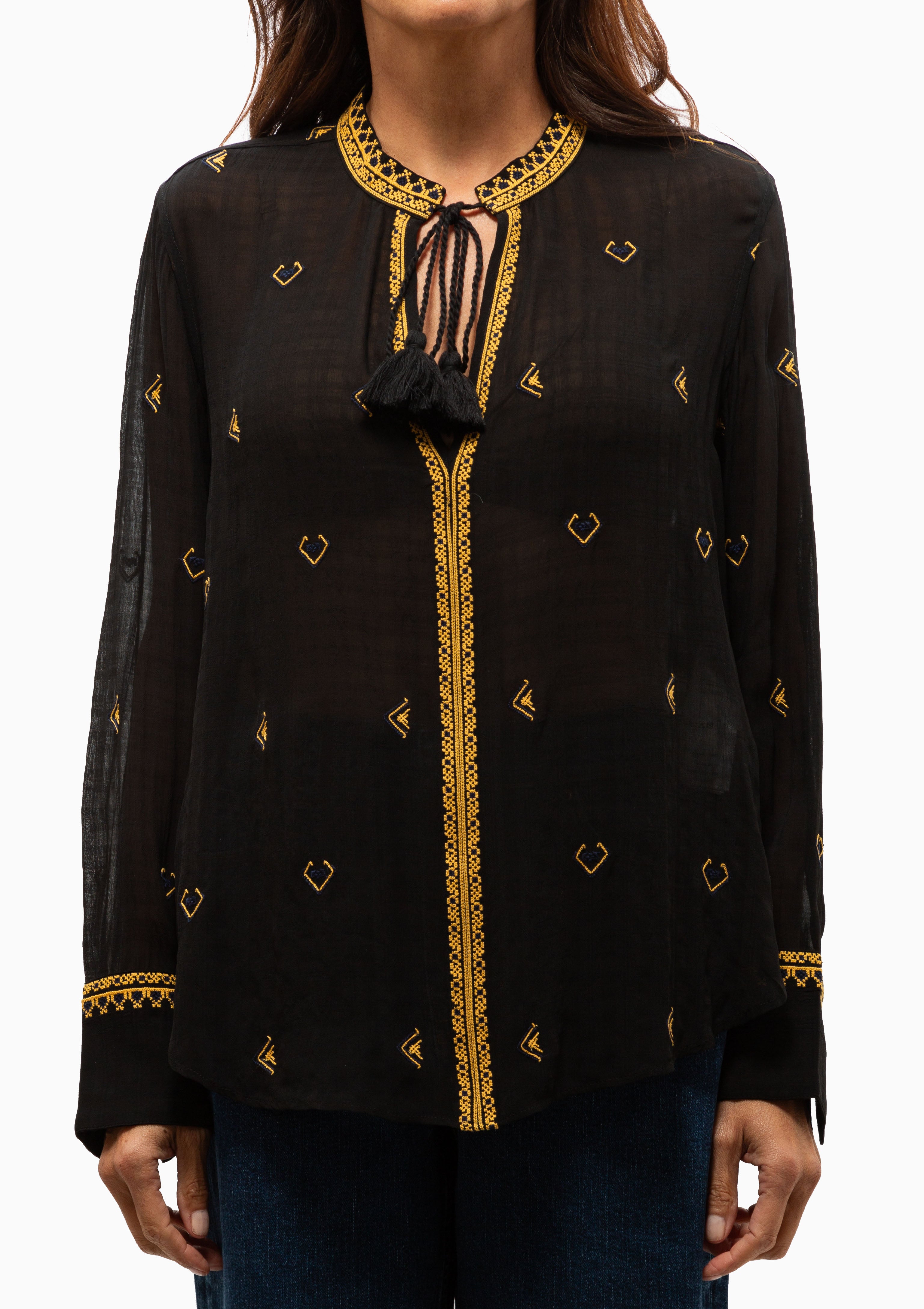 Gaspard Blouse | Noir