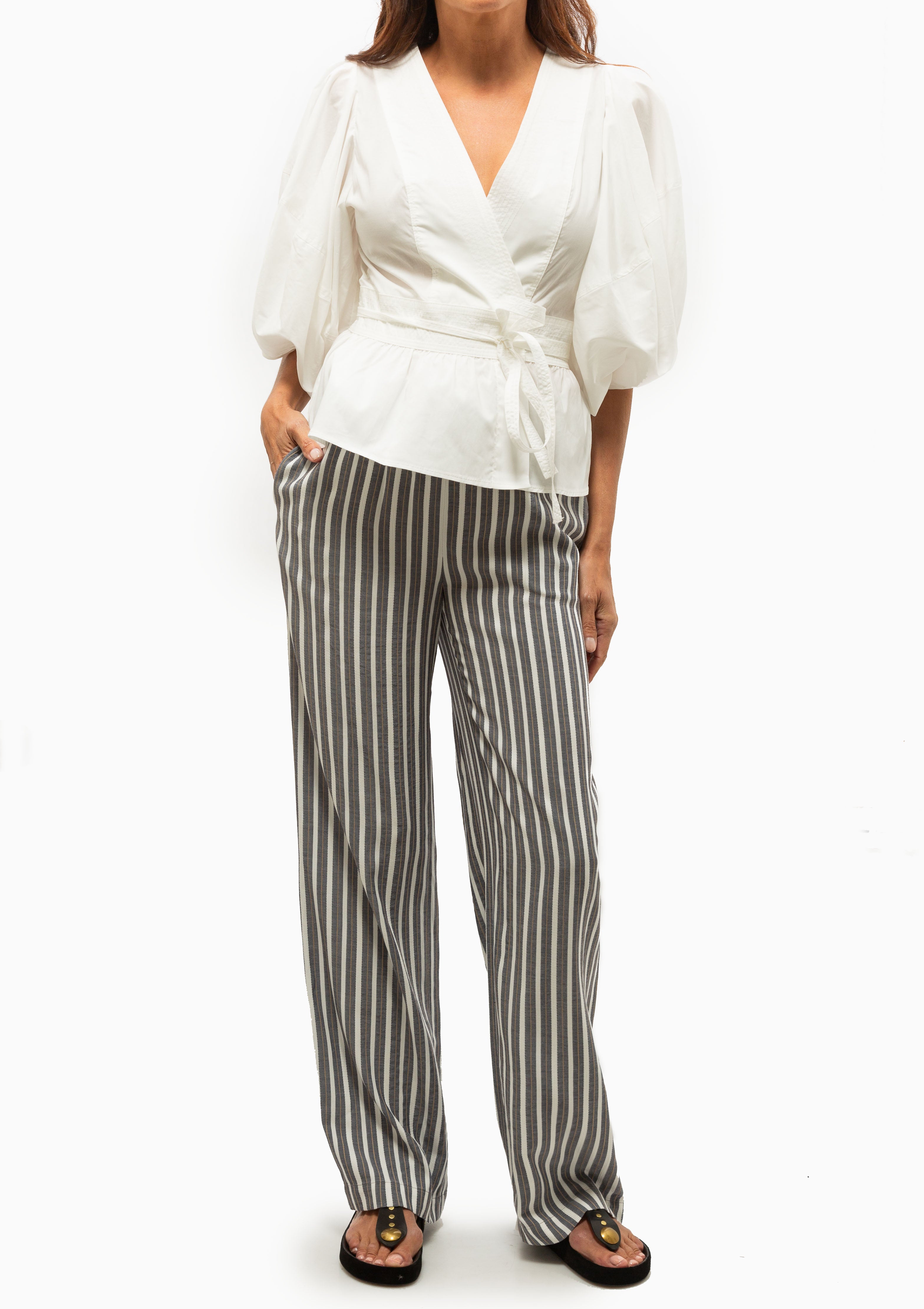 Gunner Blouse | Ecru