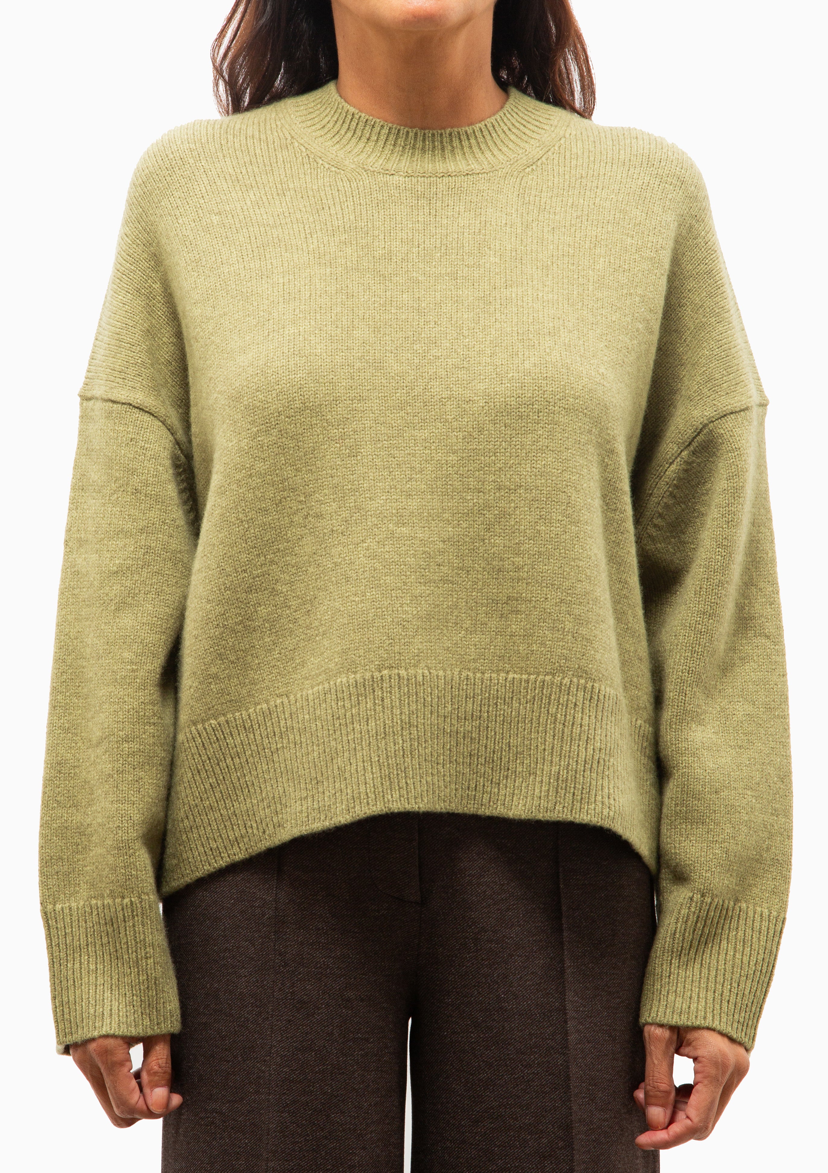 Hinde Pullover | Matcha