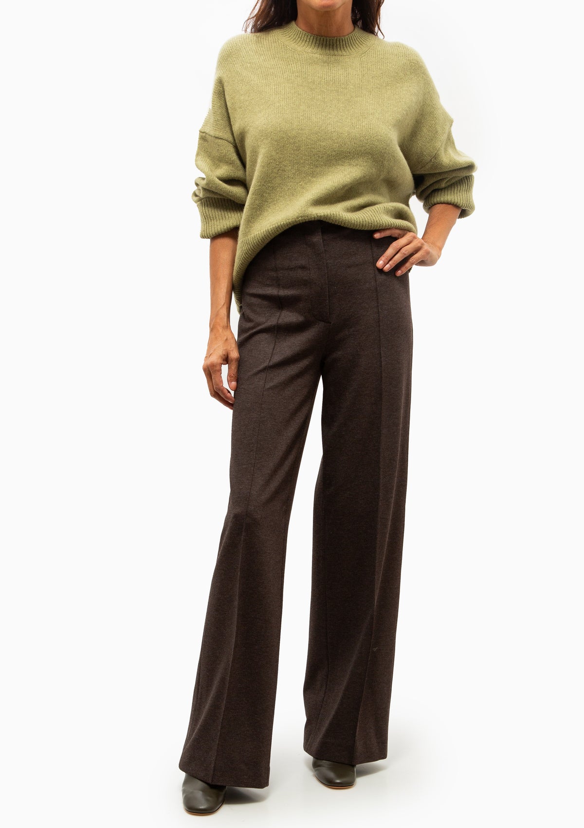 Hinde Pullover | Matcha