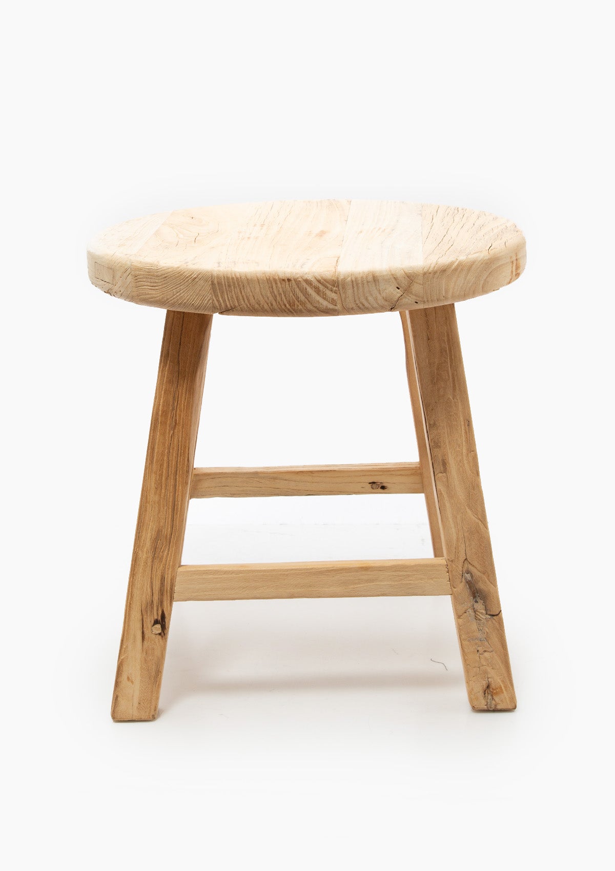 Vintage Round Side Table | 19.5"x19.5"