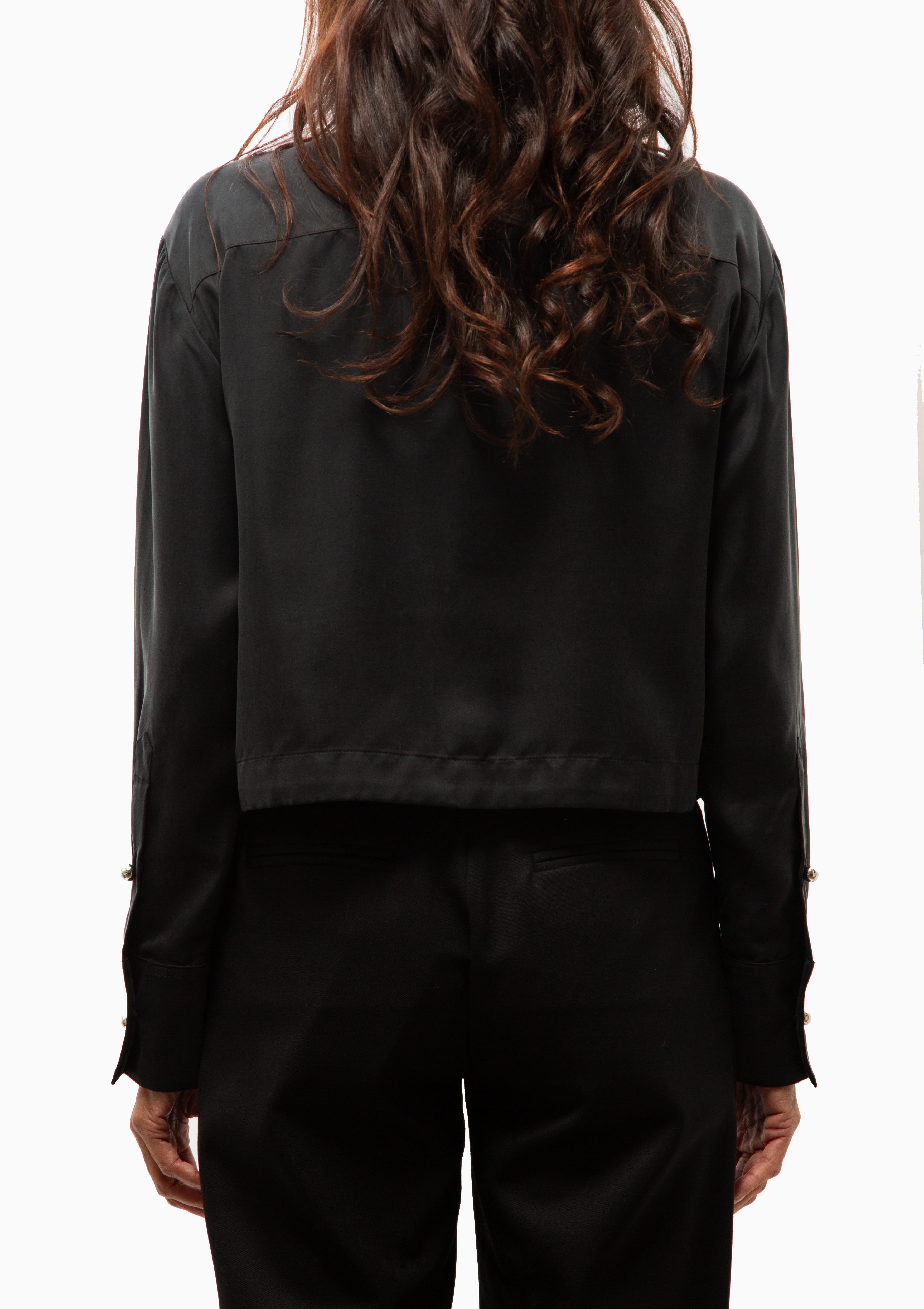 The Crawford Blouse | Black