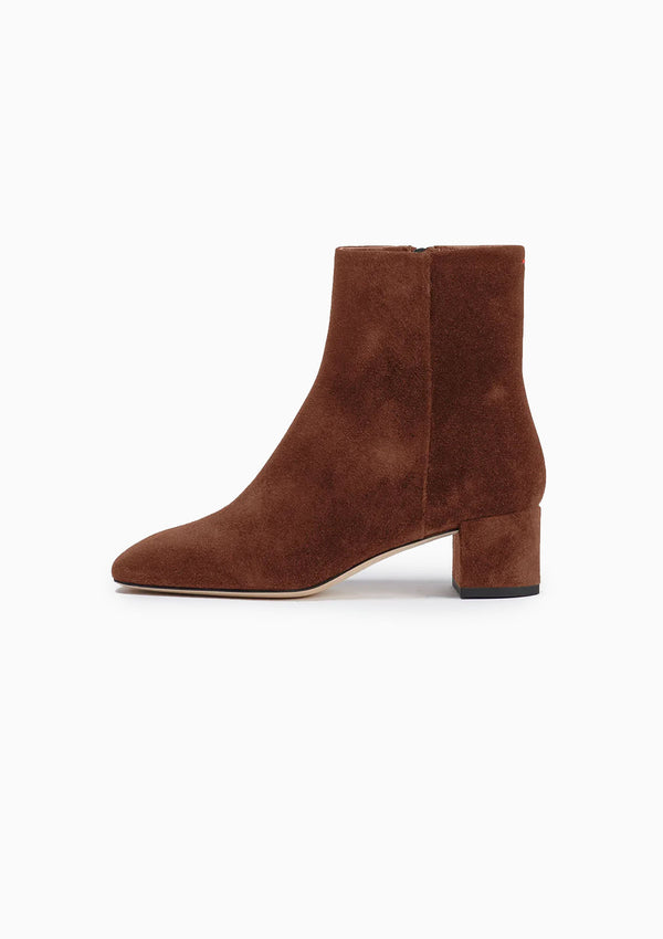 Linn Ankle Boot | Brown Suede