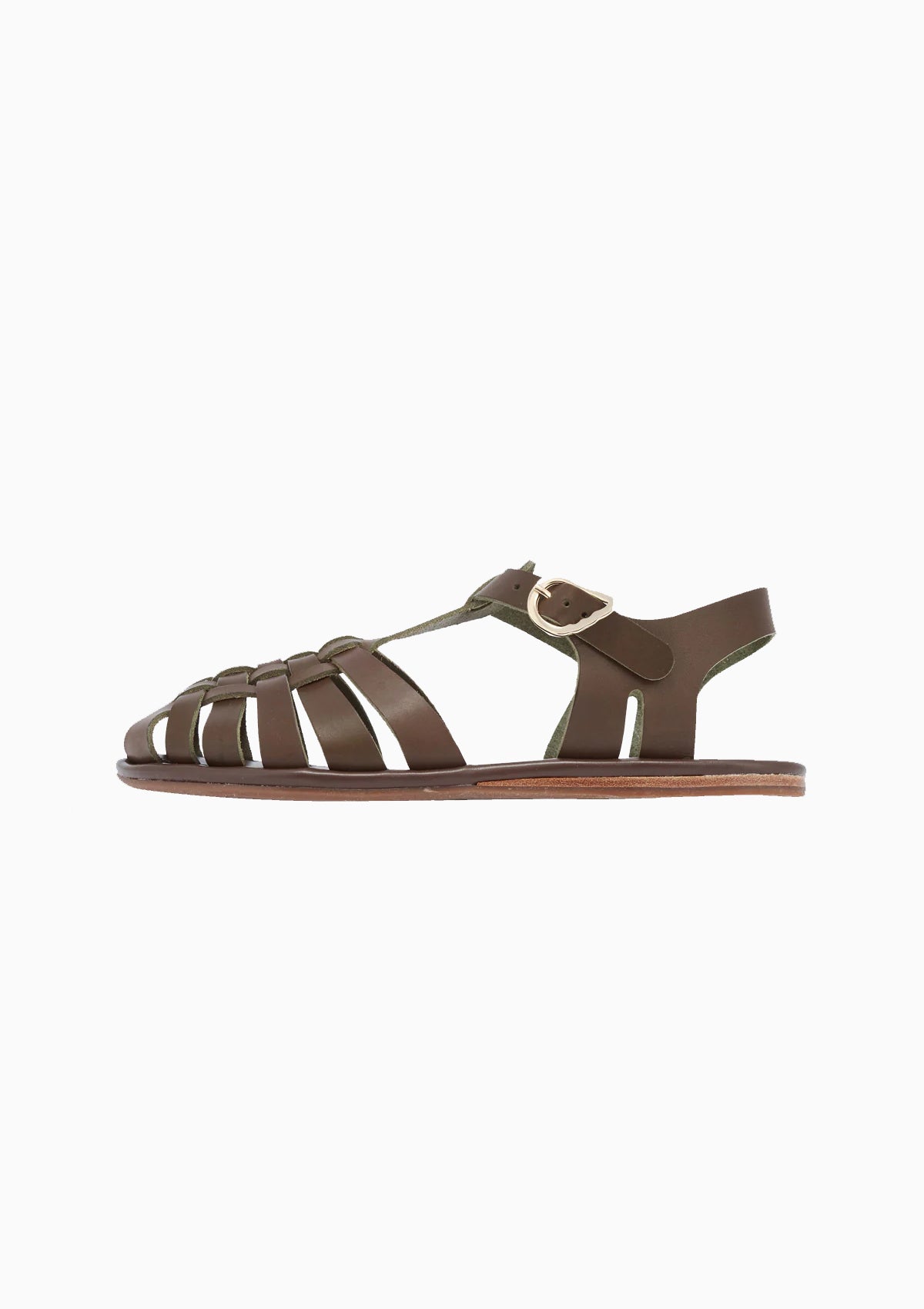 Ancient Greek Sandals | Karina Sandal | Khaki