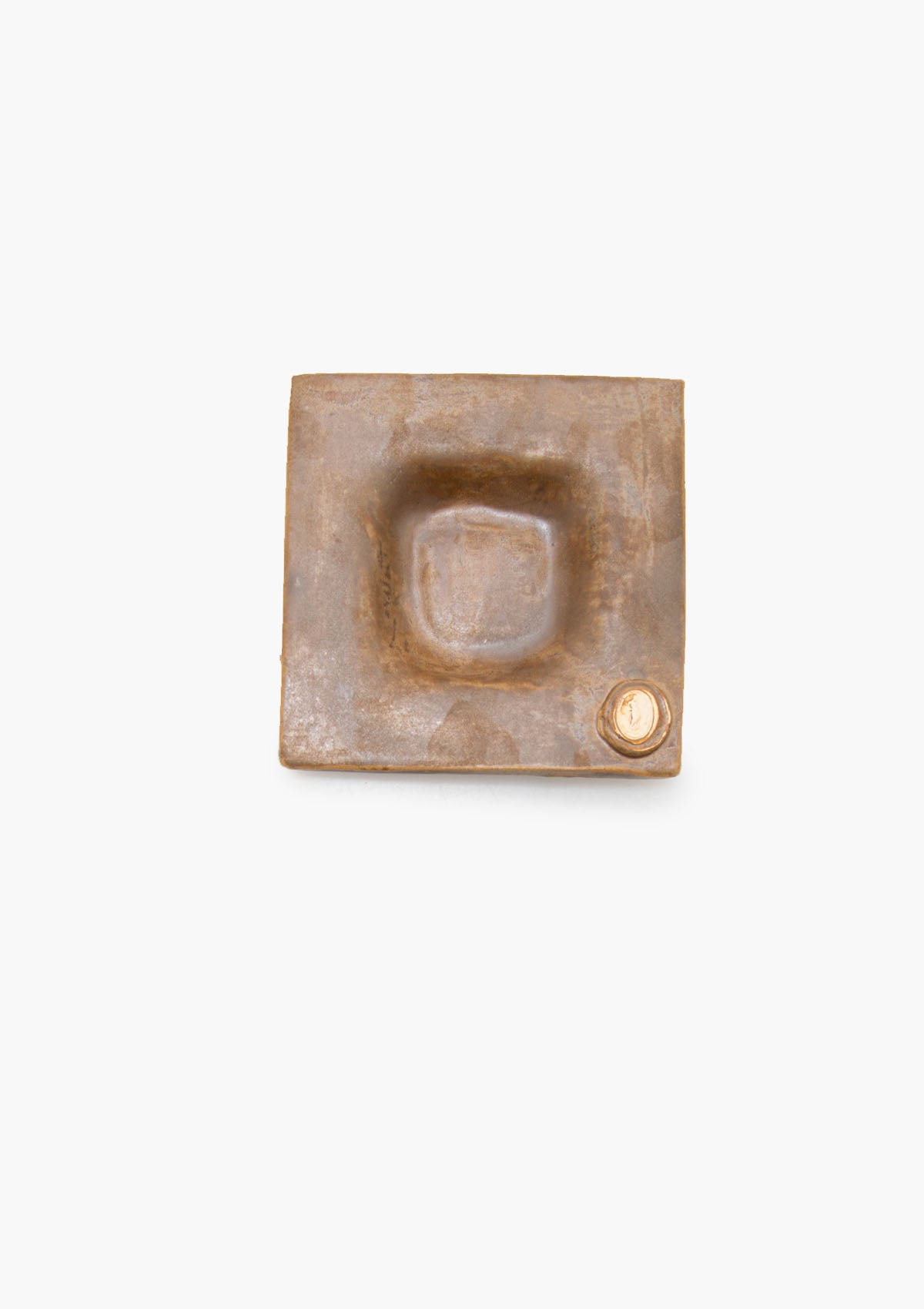 Melpomene Anna Square Dish | Leather