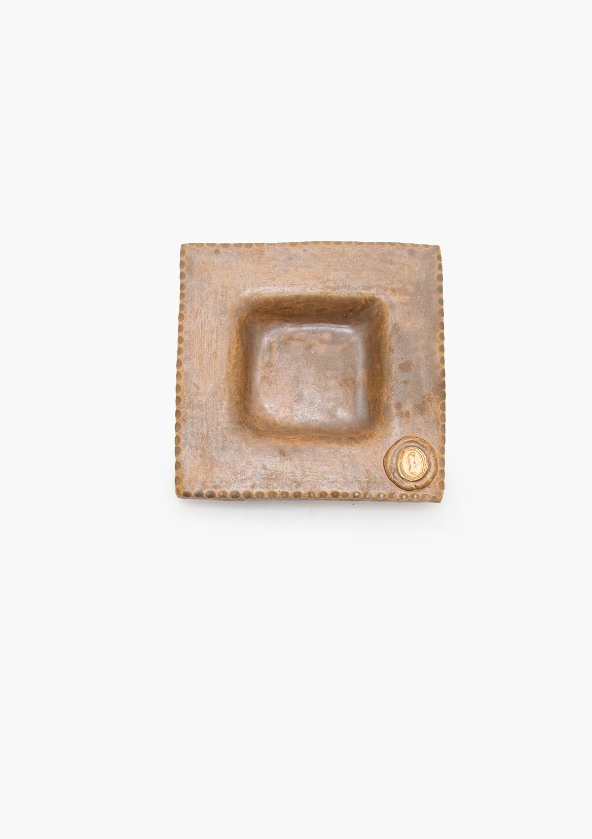Ceres Anna Square Dish | Leather