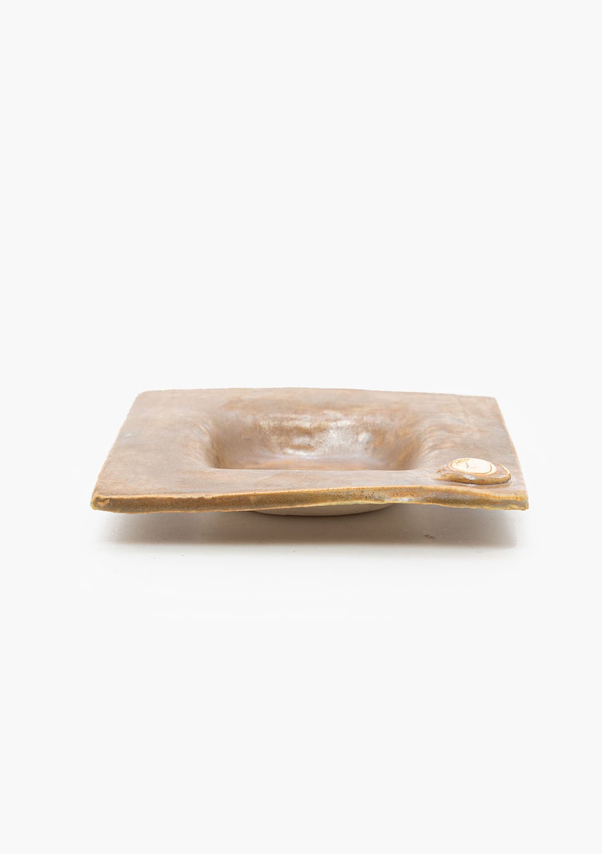 Melpomene Anna Square Dish | Leather